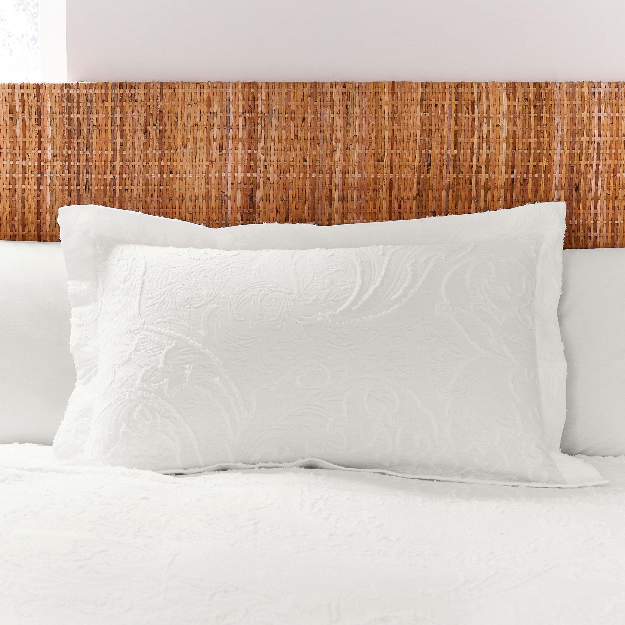 White - Morris and Co - Pure Bachelors Button Oxford Pcase White - 2