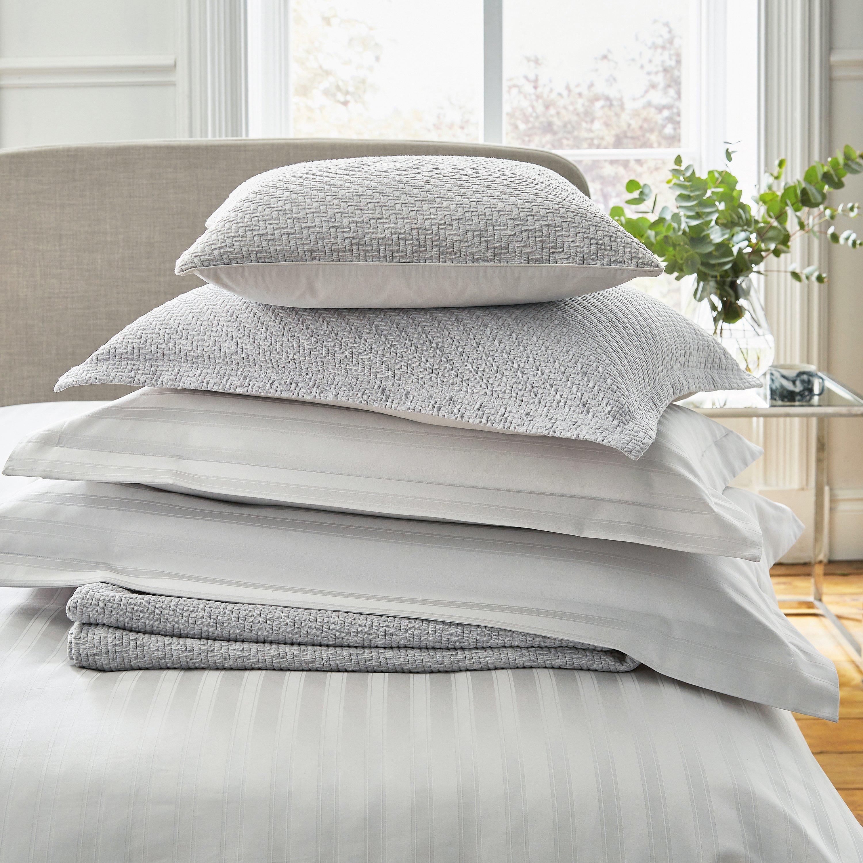 Silver - Bedeck of Belfast - ADAN OXFORD PILLOWCASE - 3