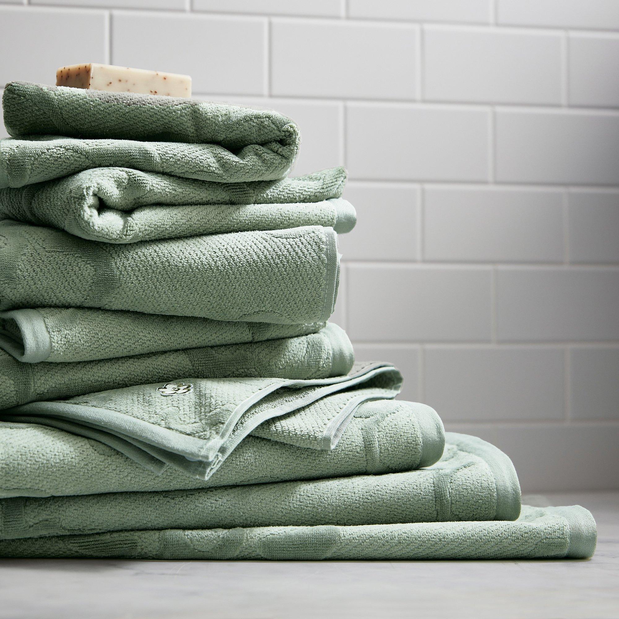 Green - Ted Baker Home - Magnolia Cotton Towels - 3
