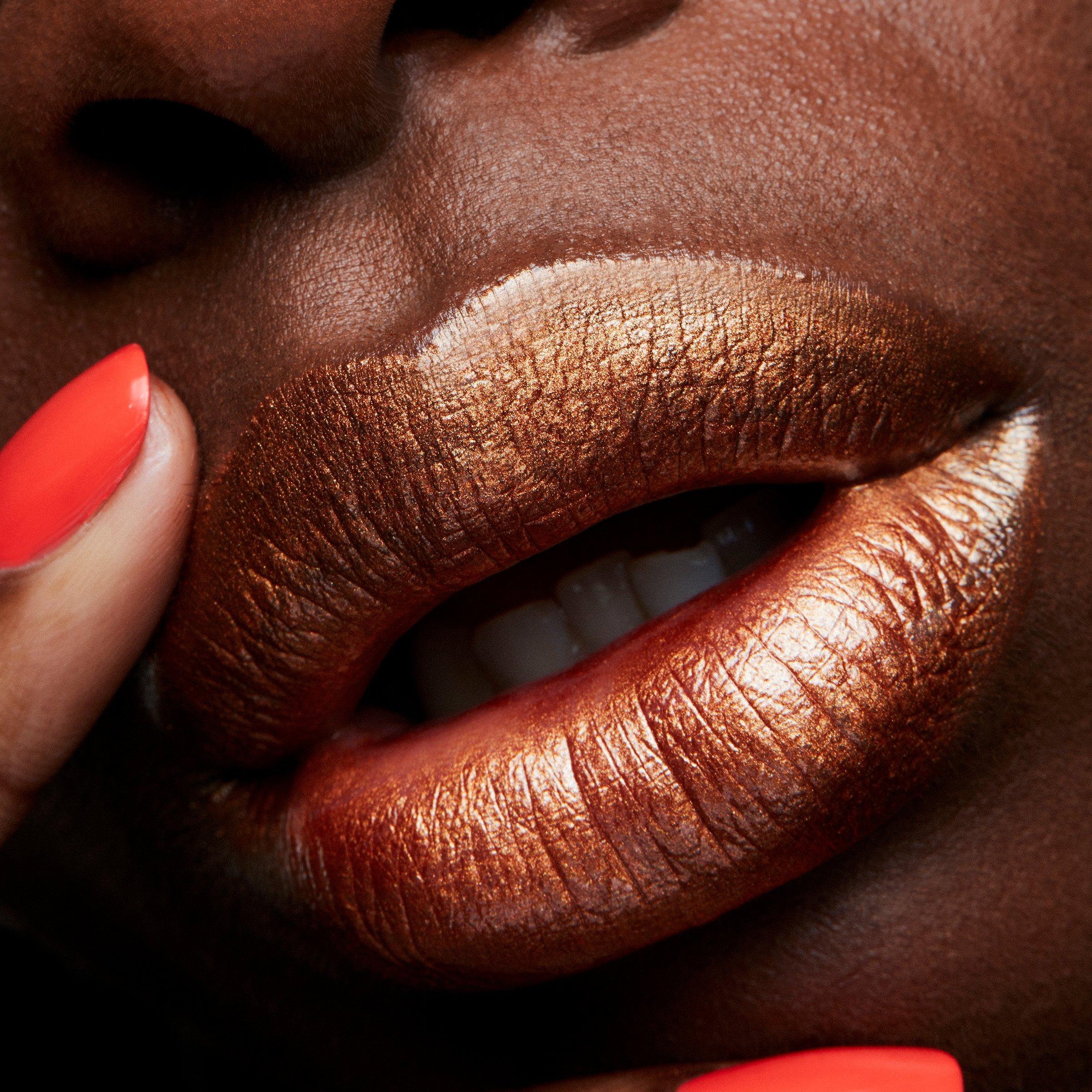 Bronze Shimmer - Mac - Frost Lipstick - 5