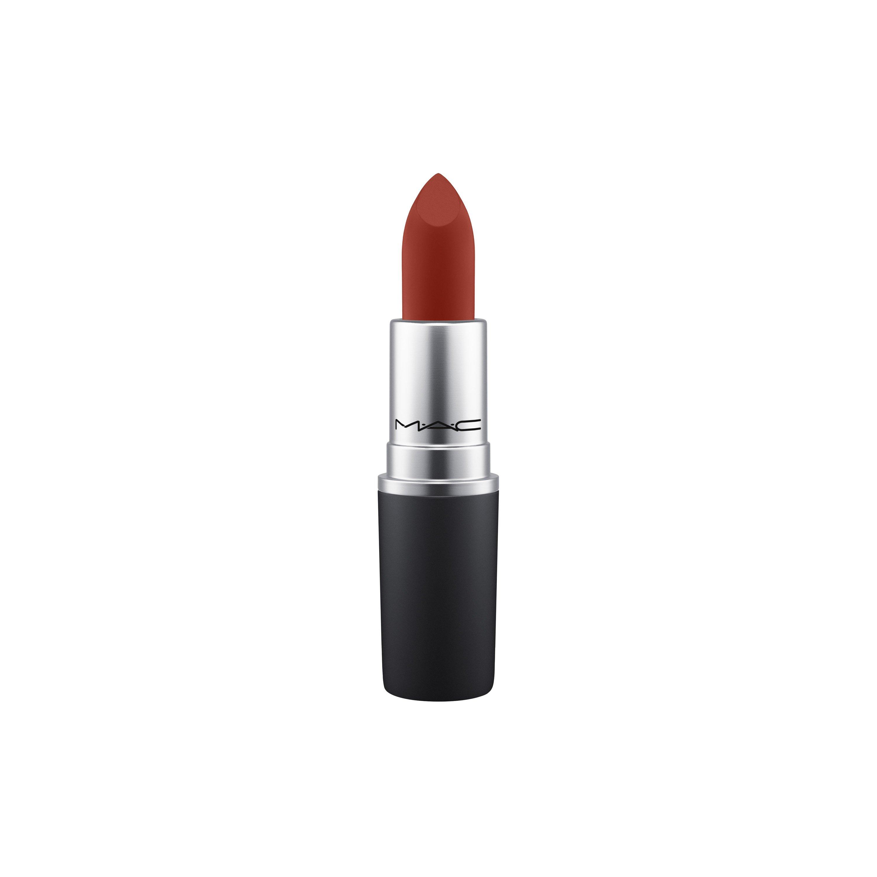 Mac  Dubonnet Buzz Powder Kiss Lipstick