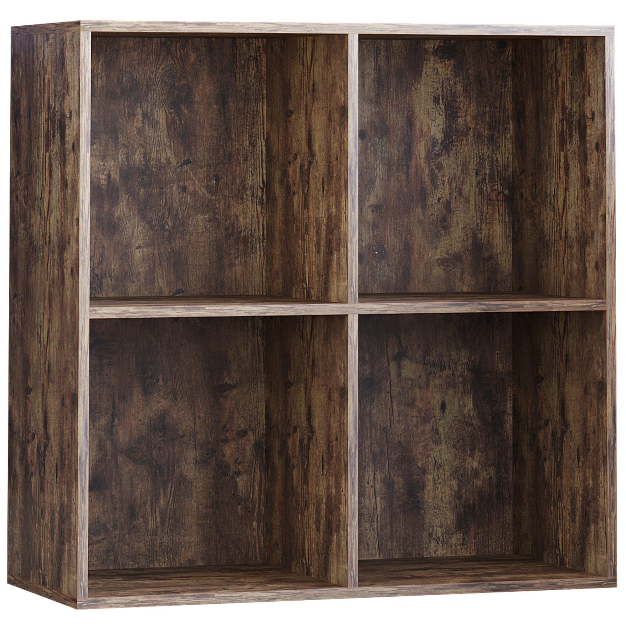 White - Lassic - 2x2 Cube Storage Unit DB + Set of 2 Storage Cubes - 9