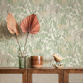 Wall Pops Self Adhesive Wallpaper Maynard Green