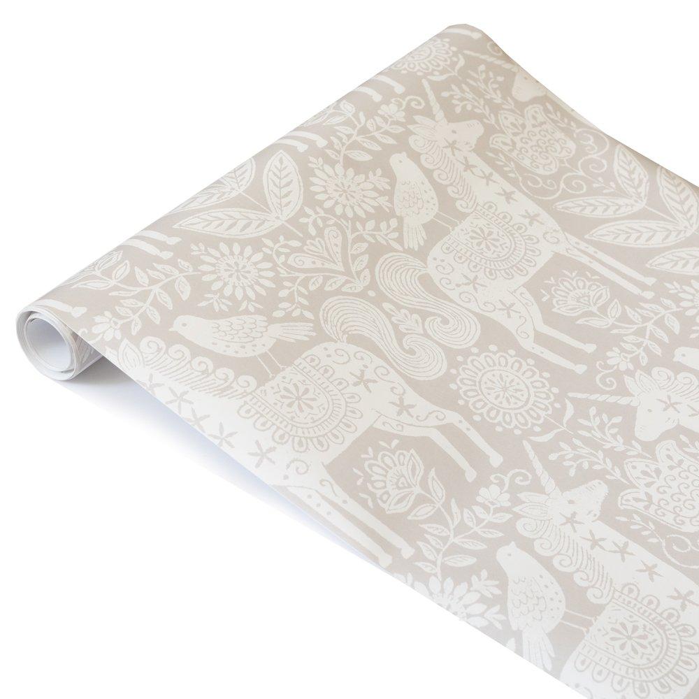 Natural - Wall Pops - Self Adhesive Wallpaper Unicorn Stamp - 2