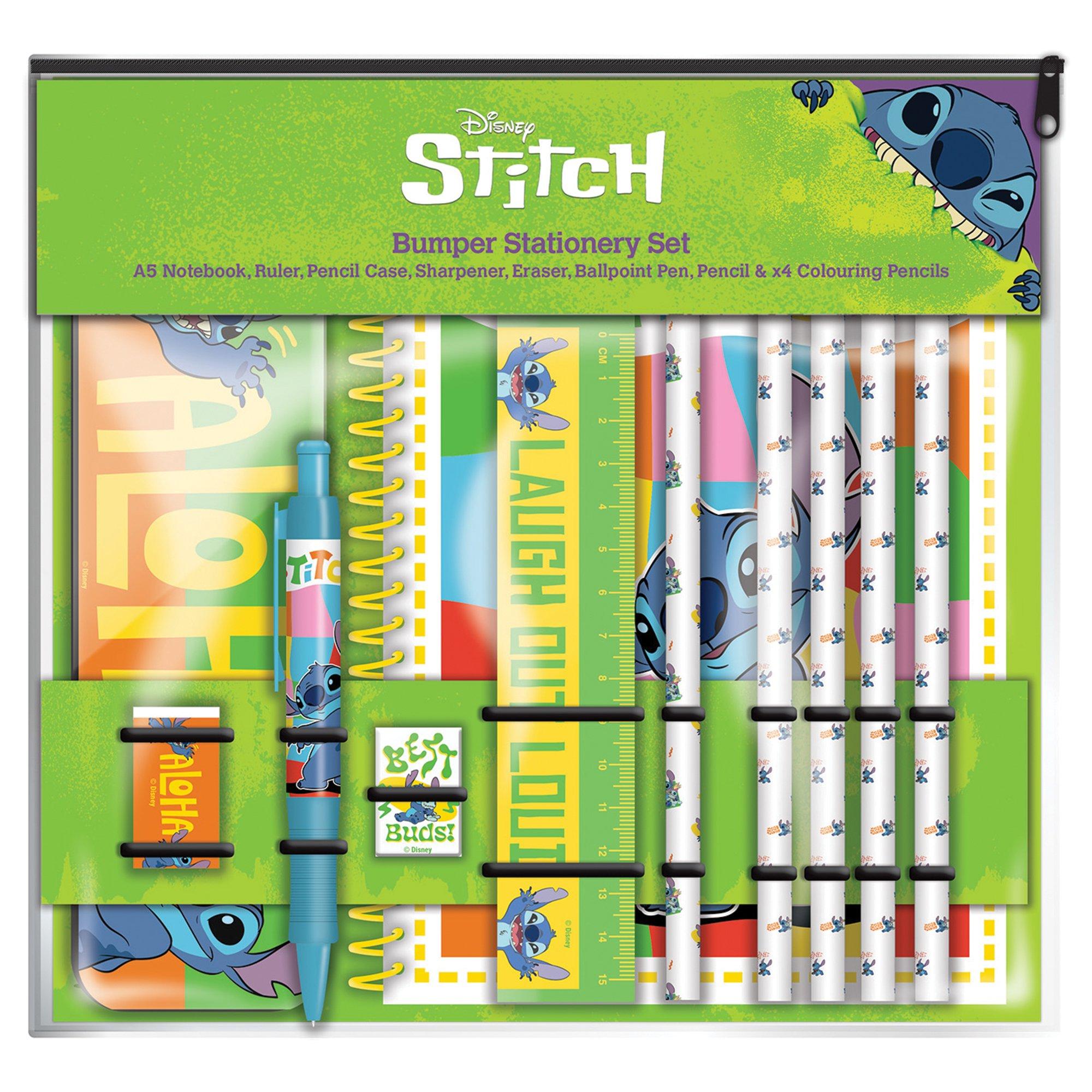 Character  Kids Bumper Stationery Set - Lilo & Stitch