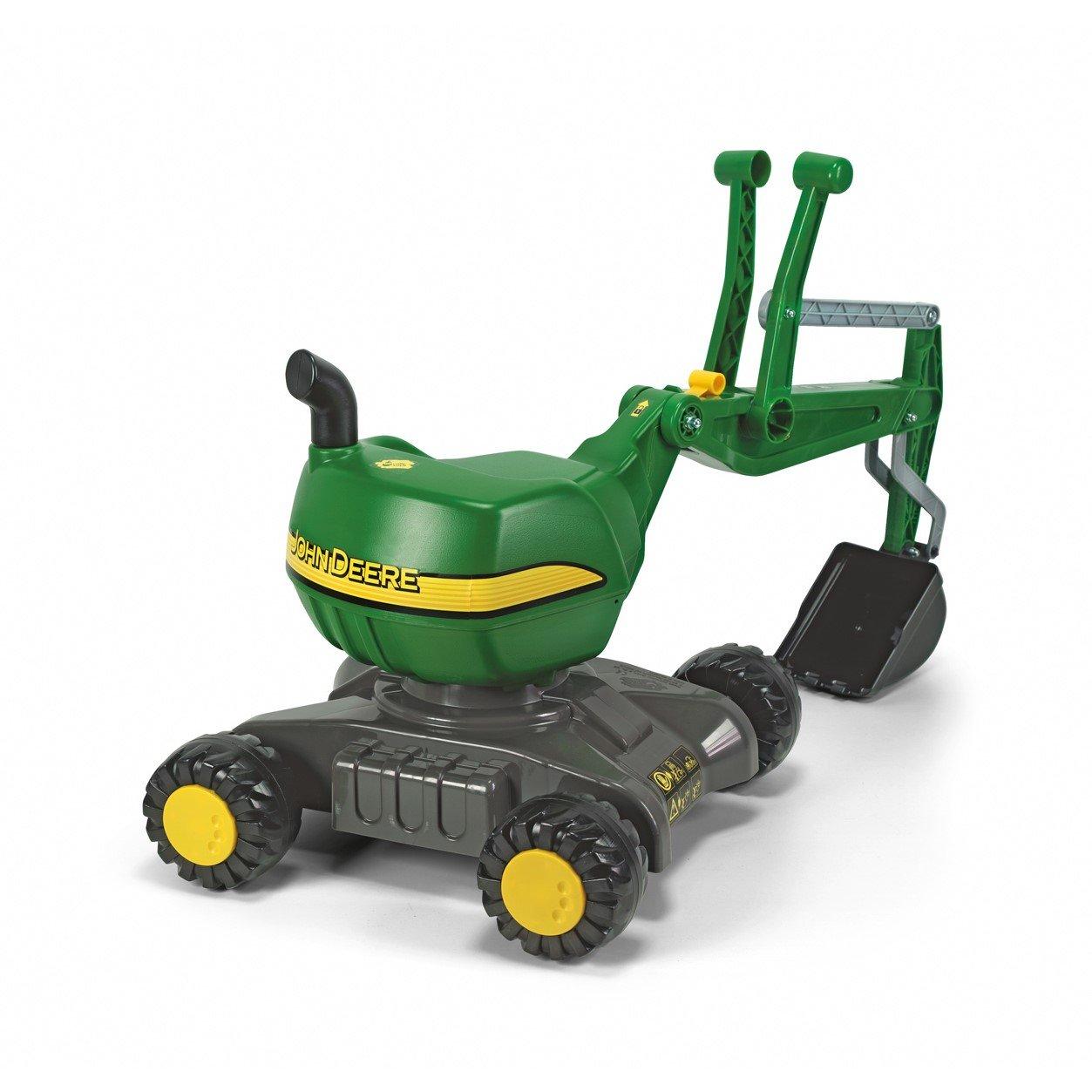 Green - rolly toys - John Deere Mobile 360 Degree Excavator - 2