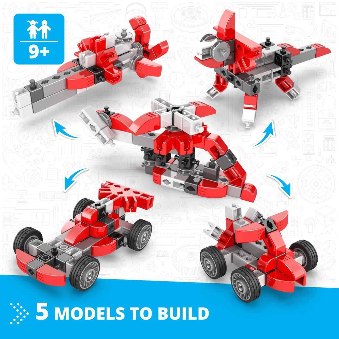 Multi - Engino - Inventor Mechanics Speed Racer - 5 Models - 2