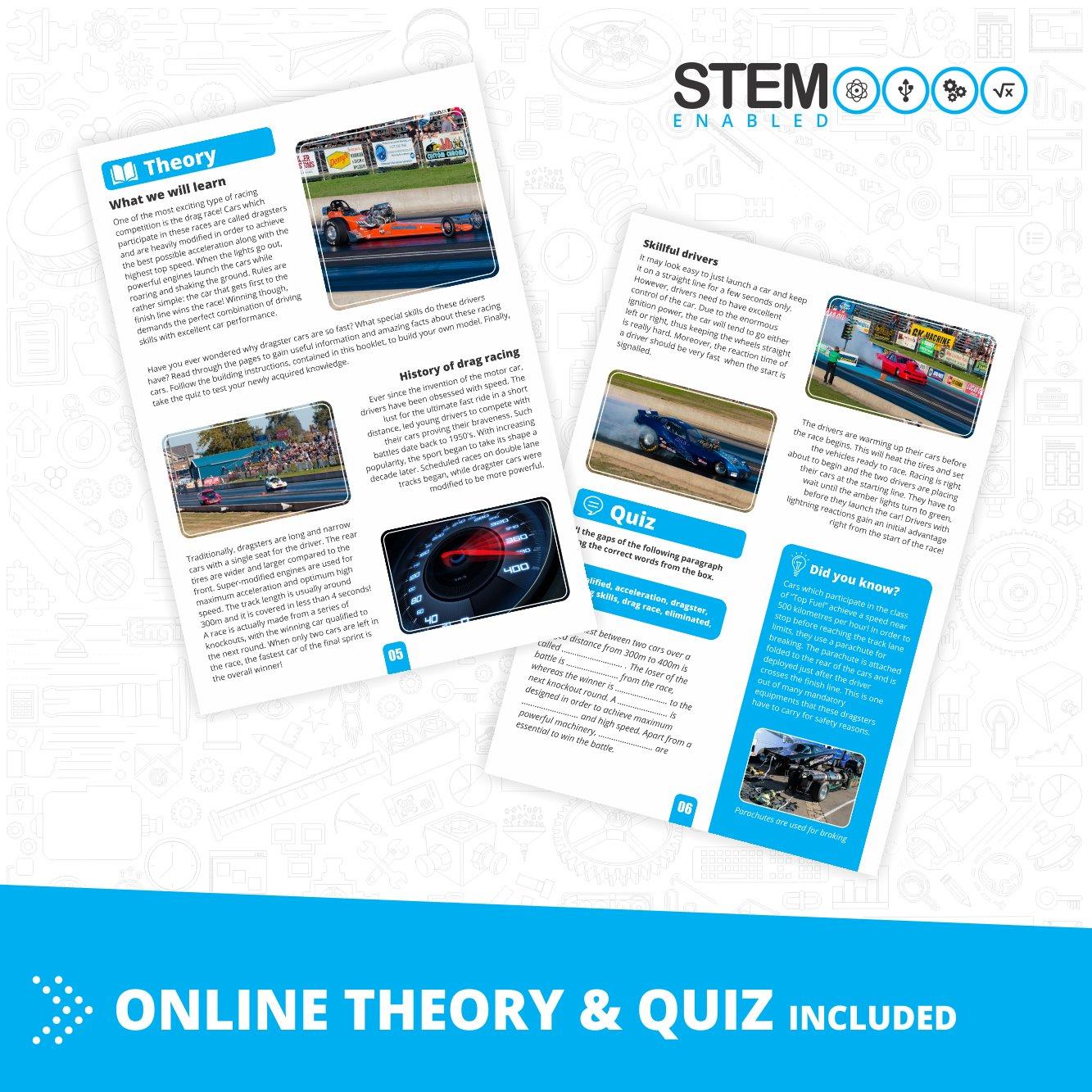 Multi - Engino - Inventor Mechanics Speed Racer - 5 Models - 3