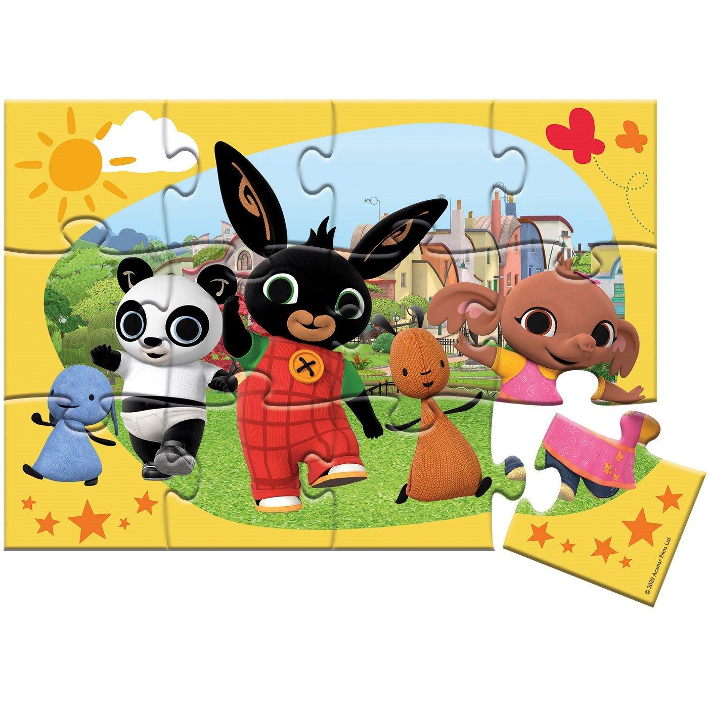 No Colour - totum - Bing 2 x 12 Piece Jigsaw Puzzle - 3