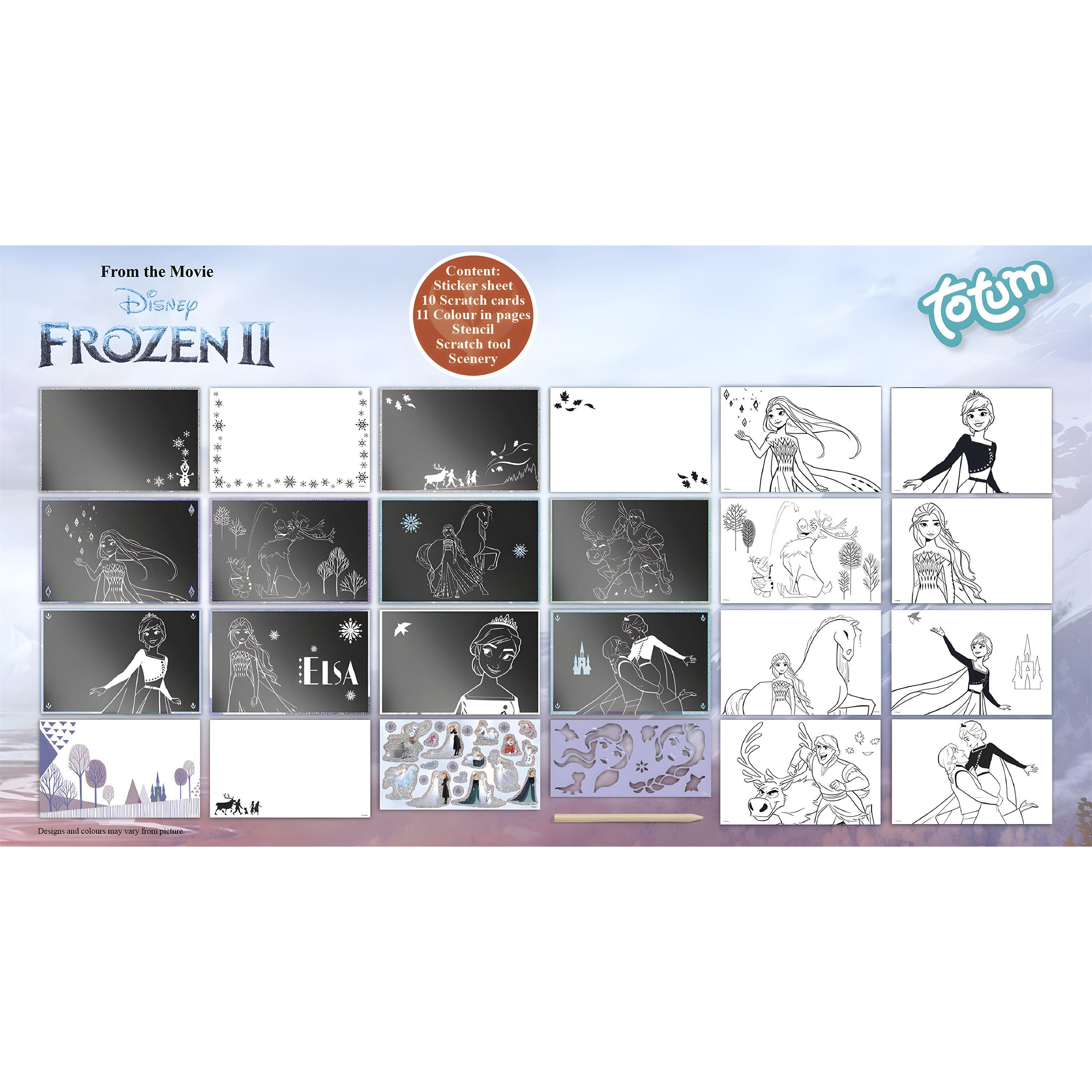 Multi - totum - Disney Frozen Scratchbook - 4