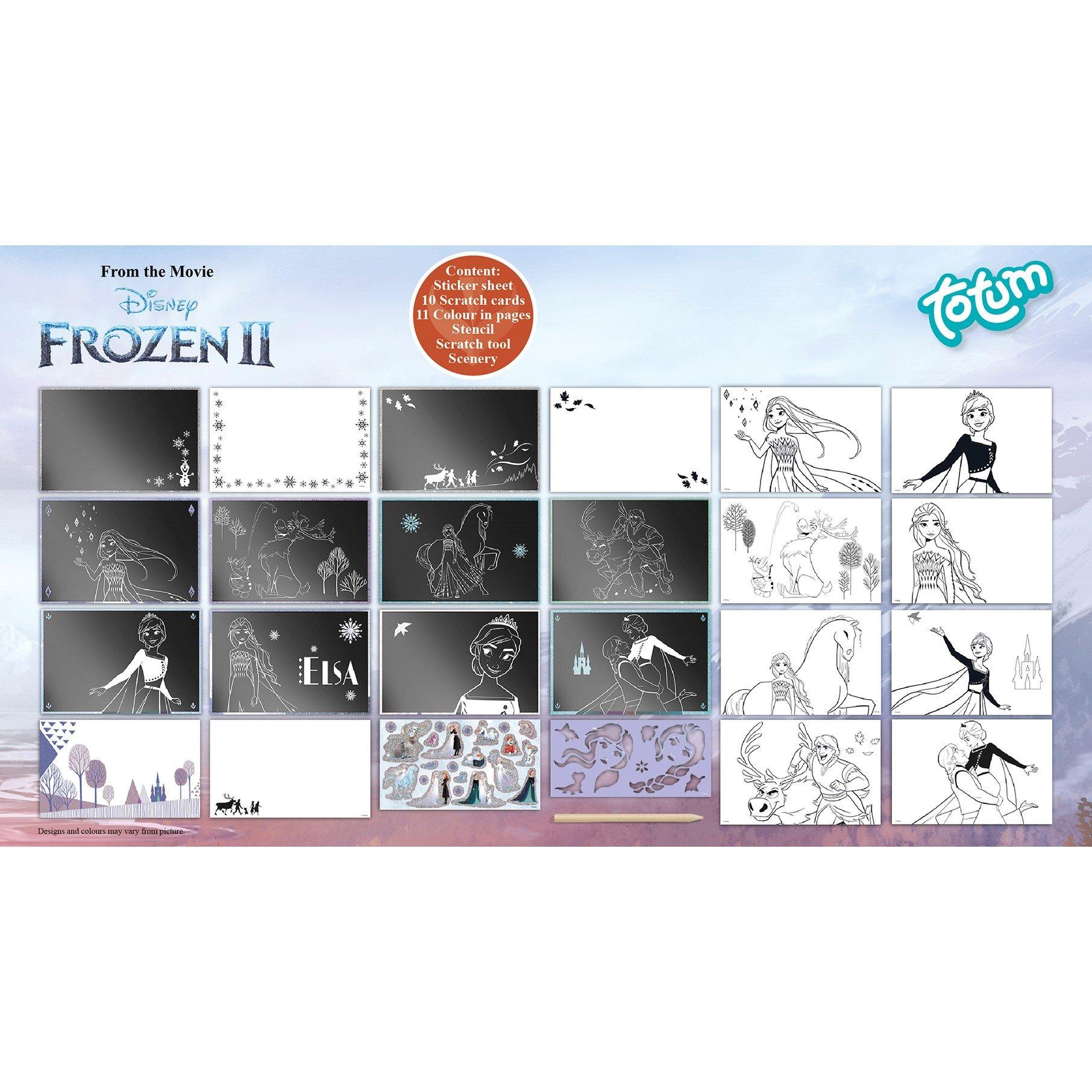 Multi - totum - Disney Frozen Scratchbook - 5