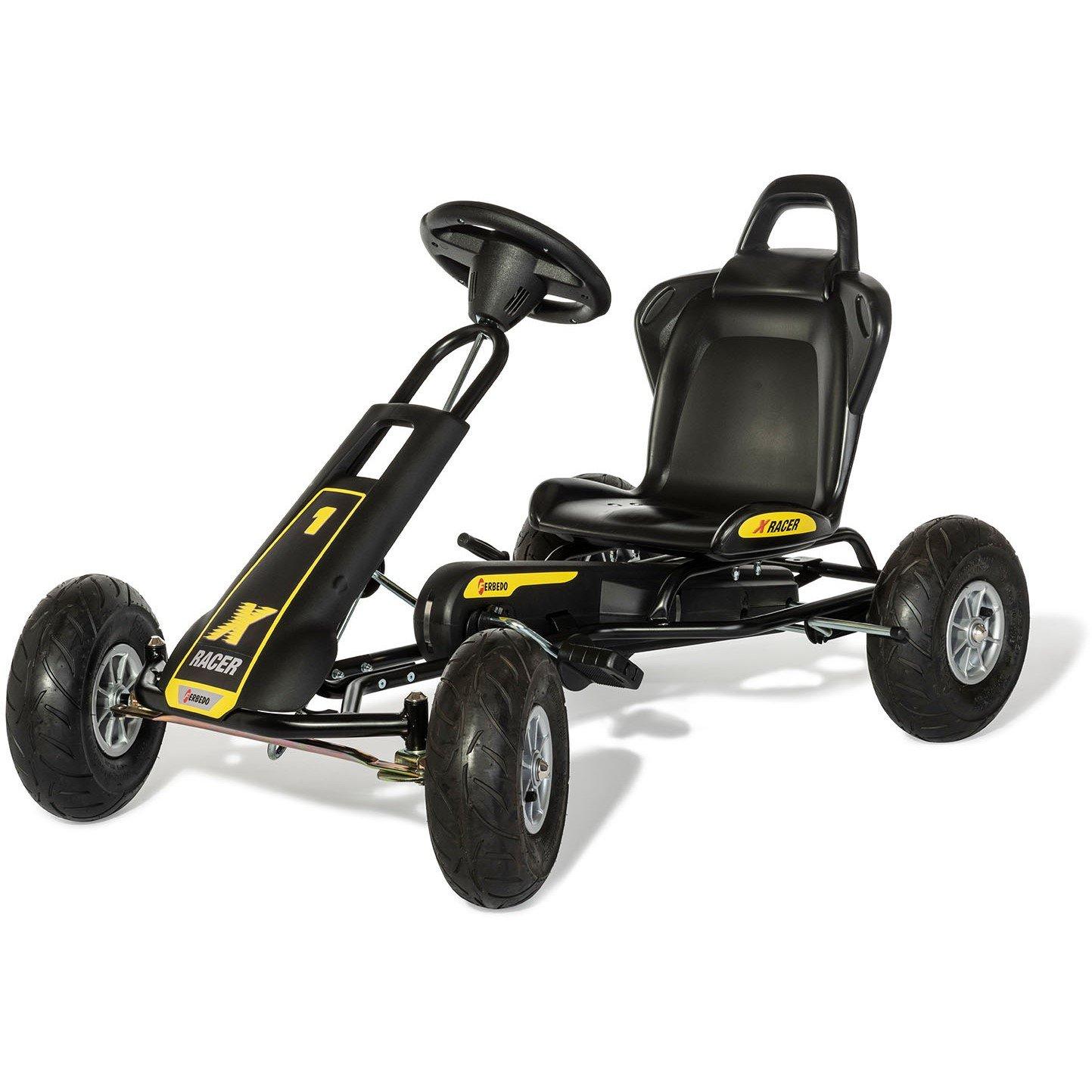 Black - Ferbedo - AT X-Racer Go Kart- Black - 1