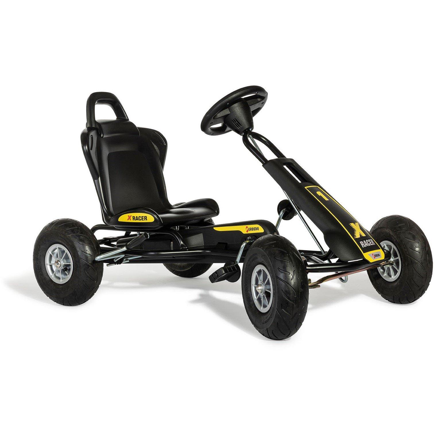 Black - Ferbedo - Ferbedo AT X-Racer Go Kart- Black - 2