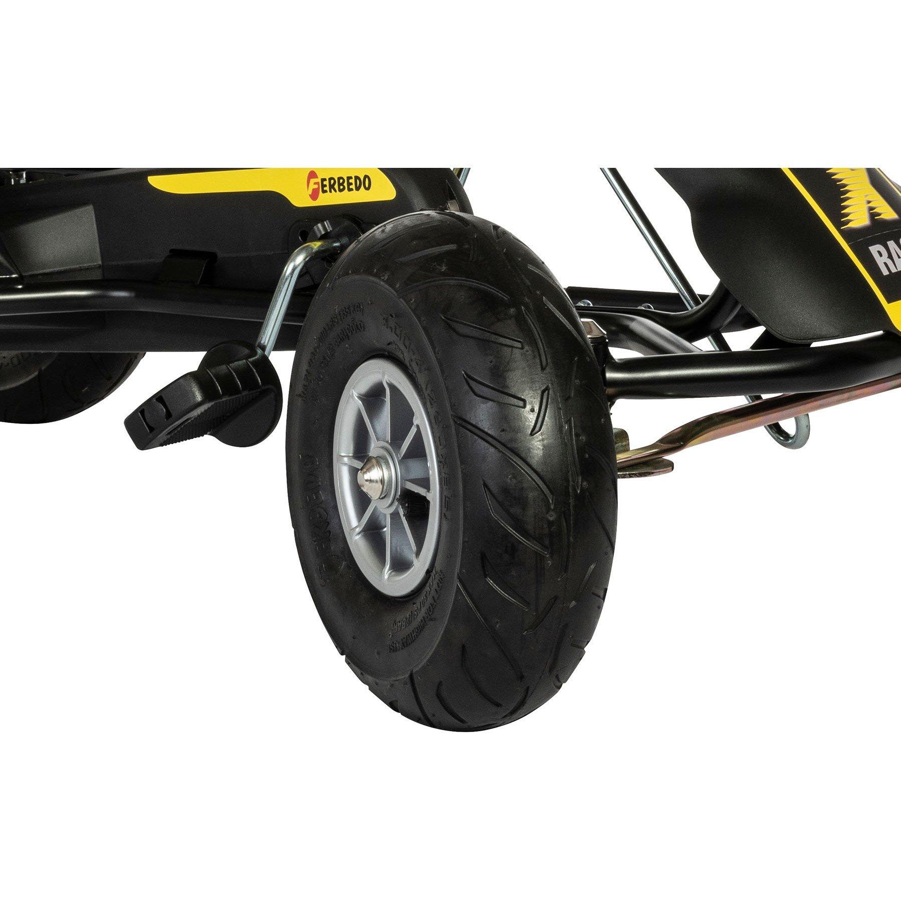 Black - Ferbedo - Ferbedo AT X-Racer Go Kart- Black - 4