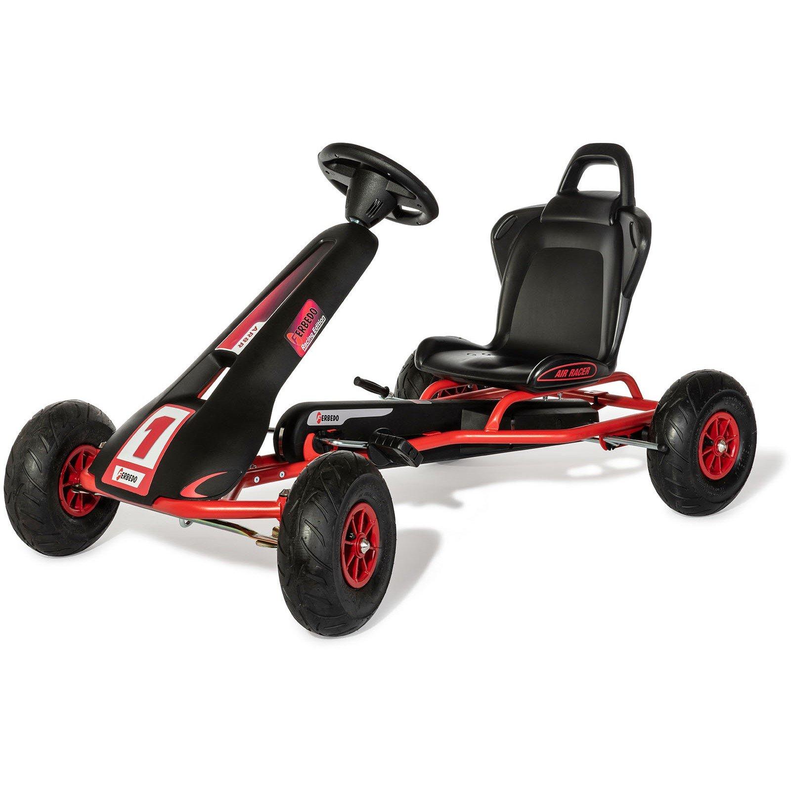 Red - Ferbedo - Ferbedo AR8R Go Kart - Red and Black - 2