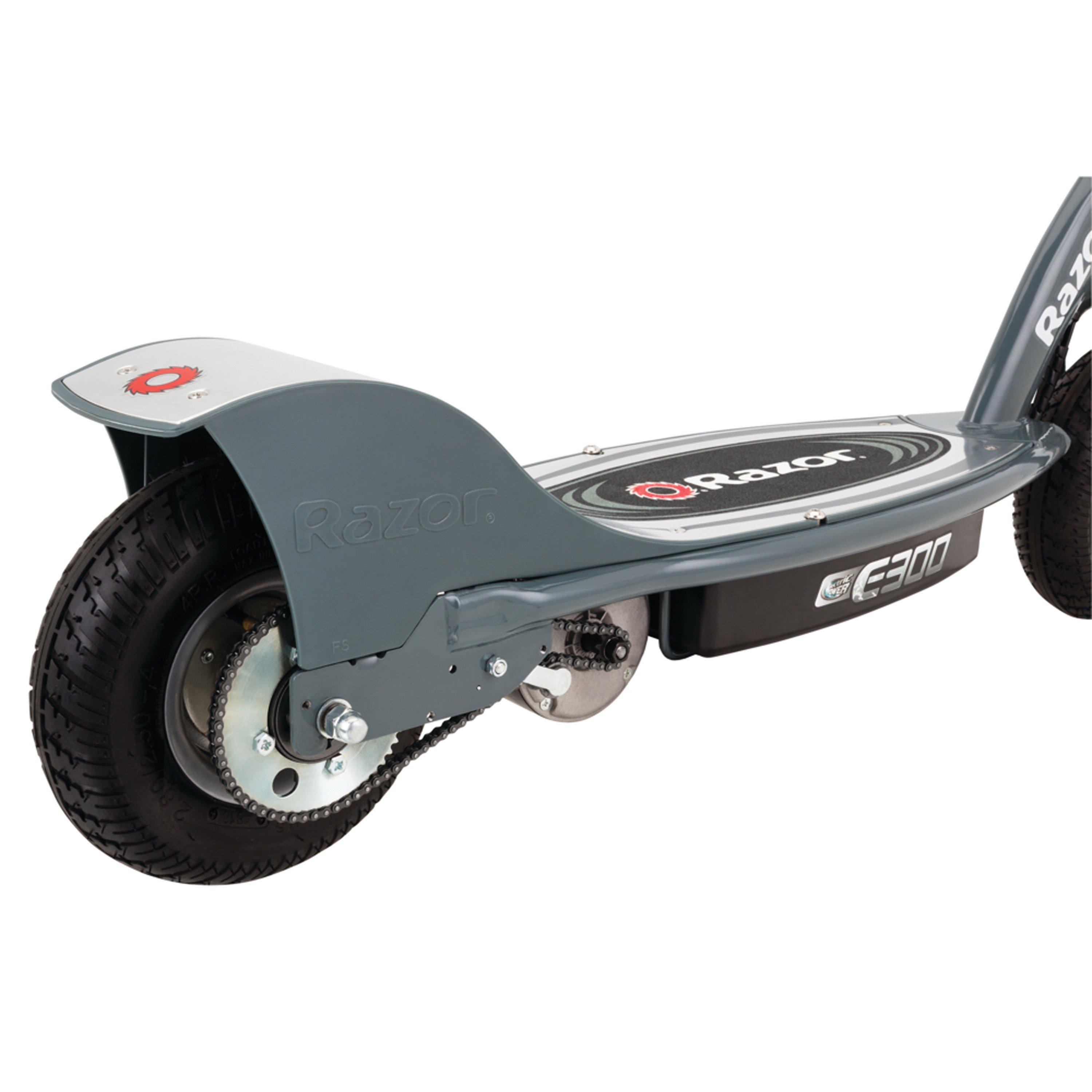Grey - Razor - E300 Electric Scooter 24 Volt Scooter - Matt Grey - 2