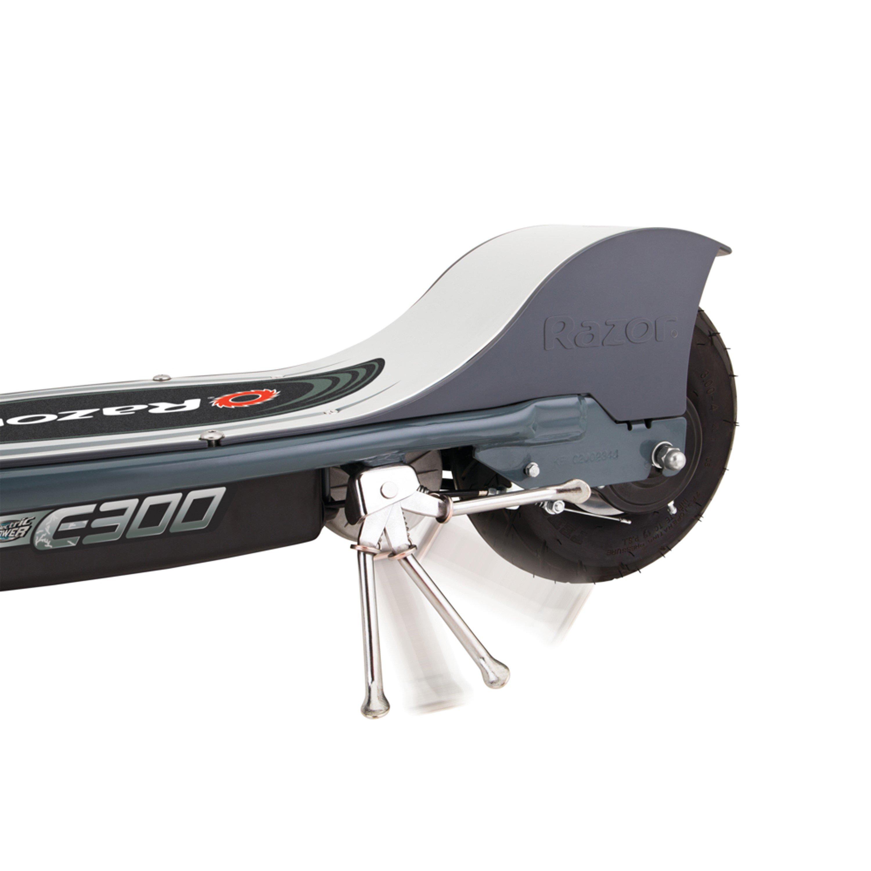 Grey - Razor - E300 Electric Scooter 24 Volt Scooter - Matt Grey - 3