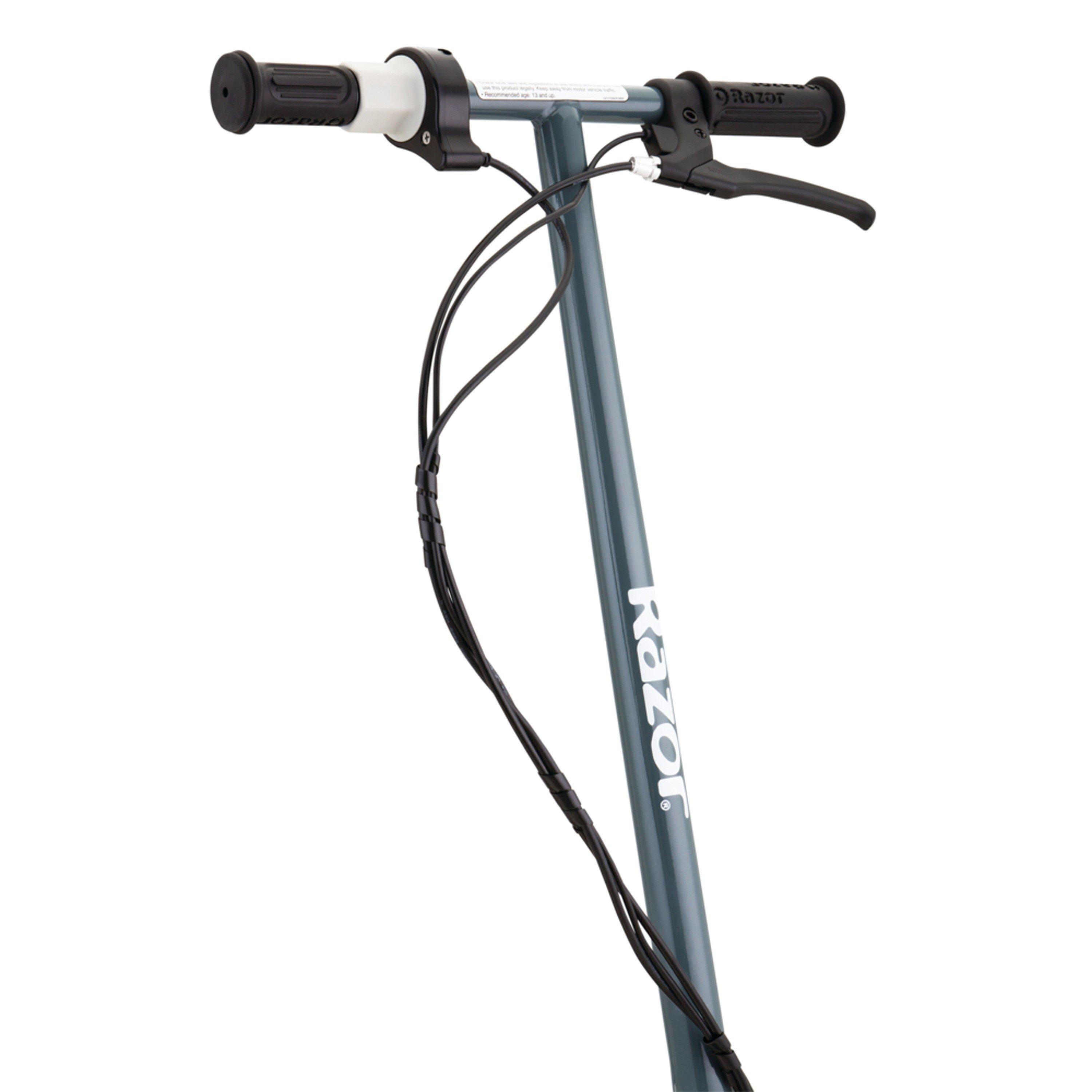 Grey - Razor - E300 Electric Scooter 24 Volt Scooter - Matt Grey - 5