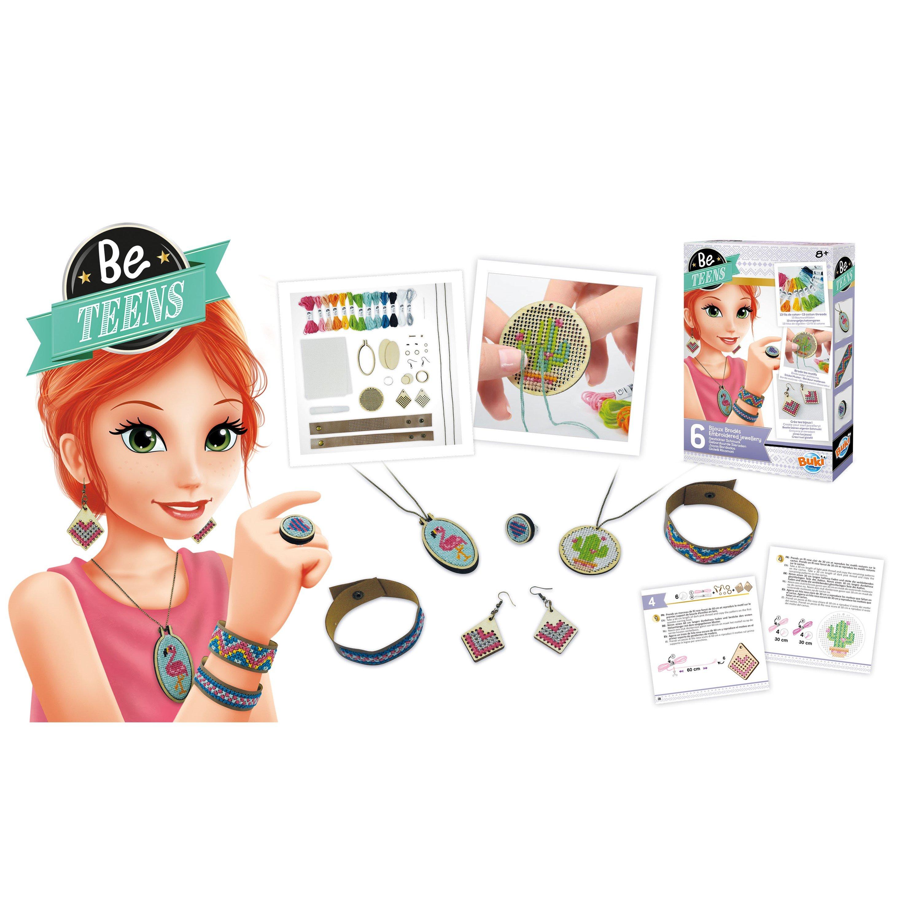 Multi - Buki France - Be Teens Embroidered Jewellery - 1