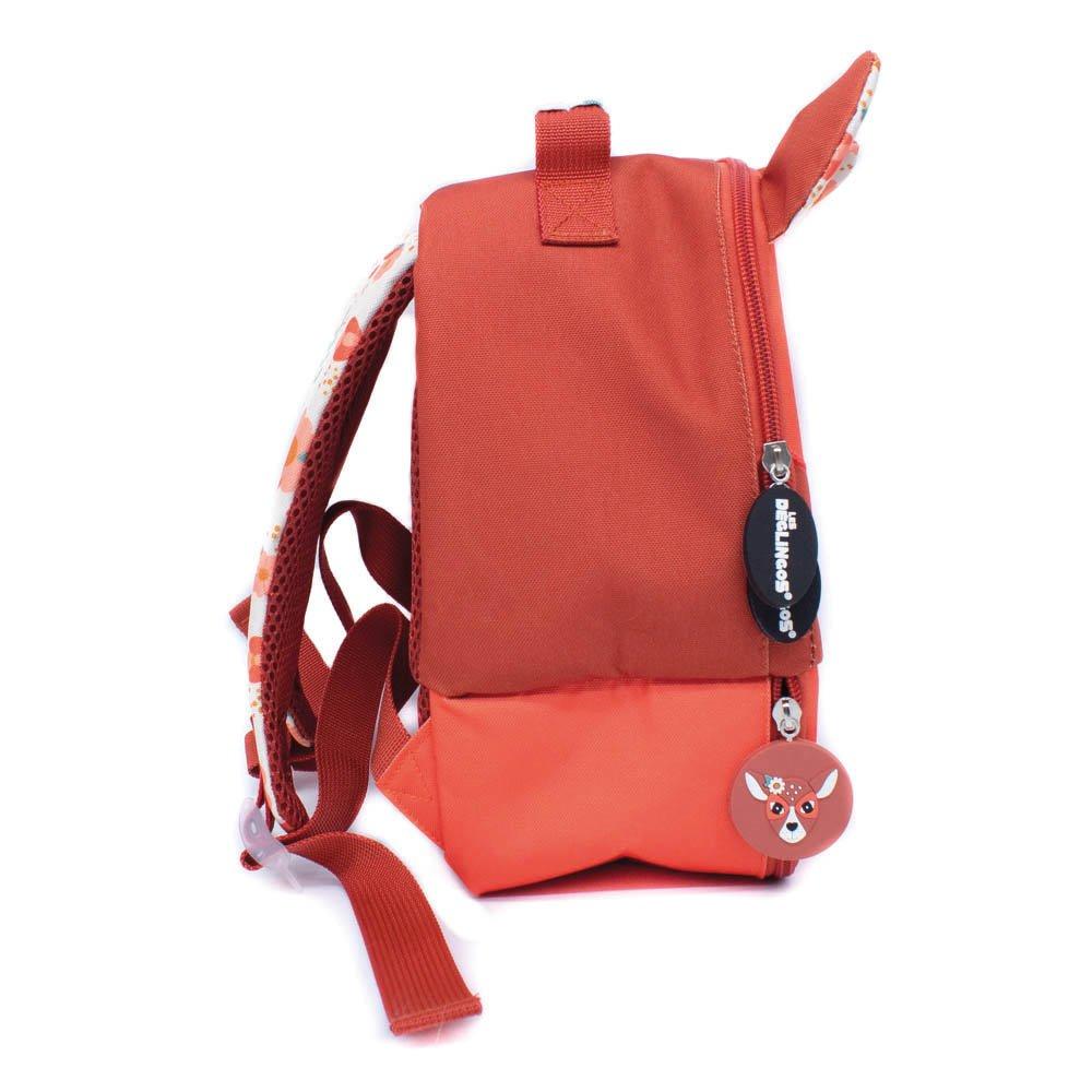 Red - Les Delingos - Melimelos The Deer Picnic Bag with Lunch Box - 3