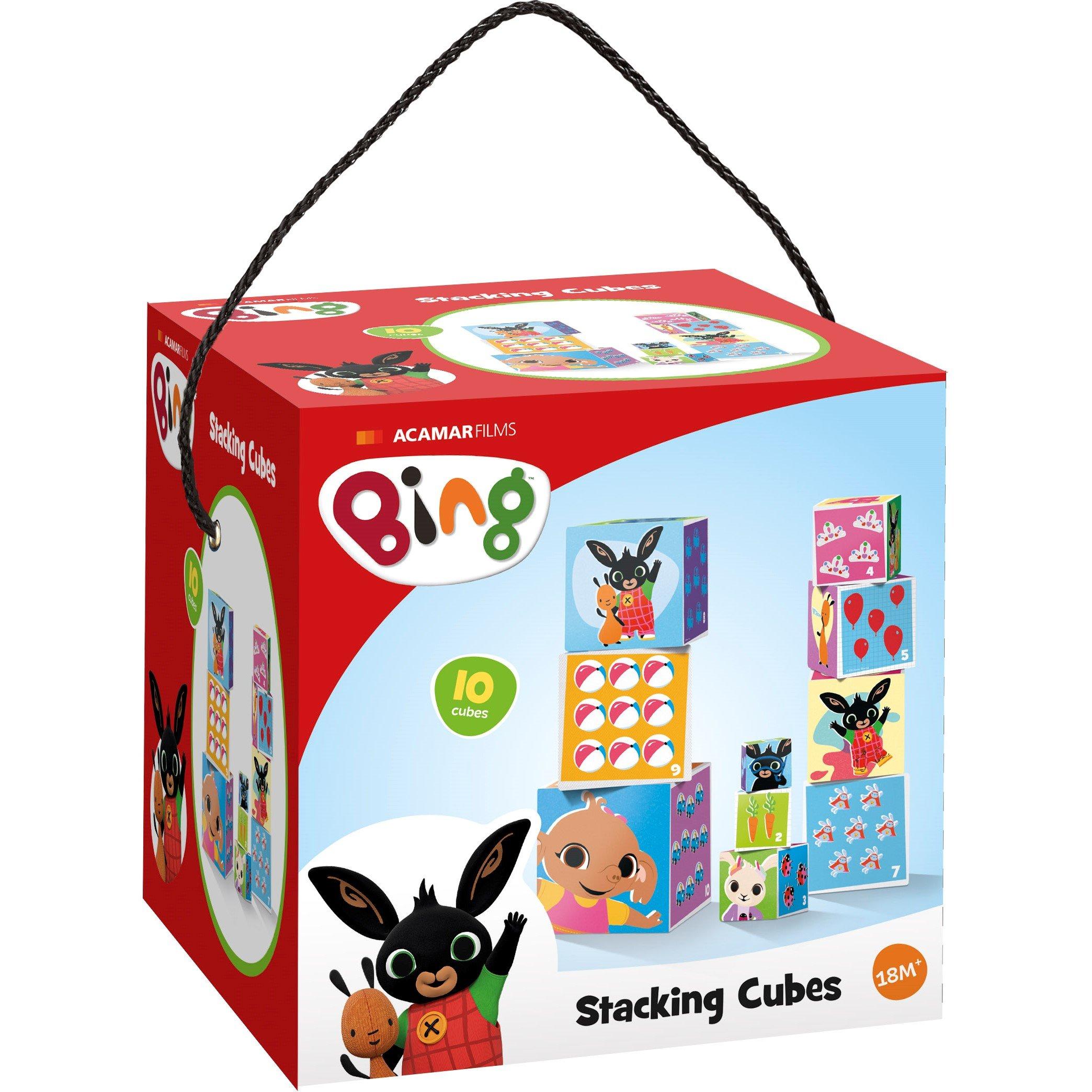 No Colour - totum - Bing Stacking Cubes