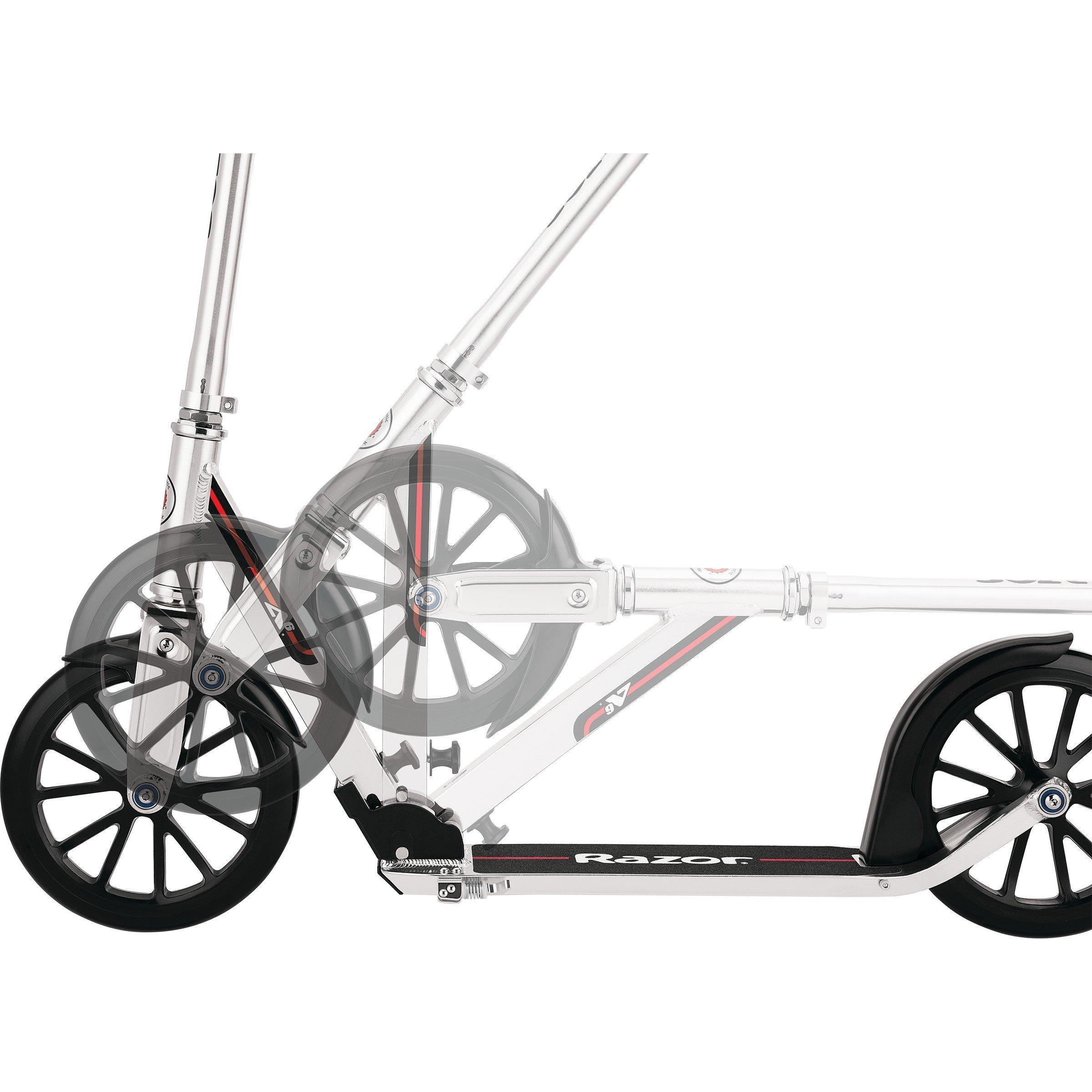 Black - Razor - A6 Scooter - Silver - 2