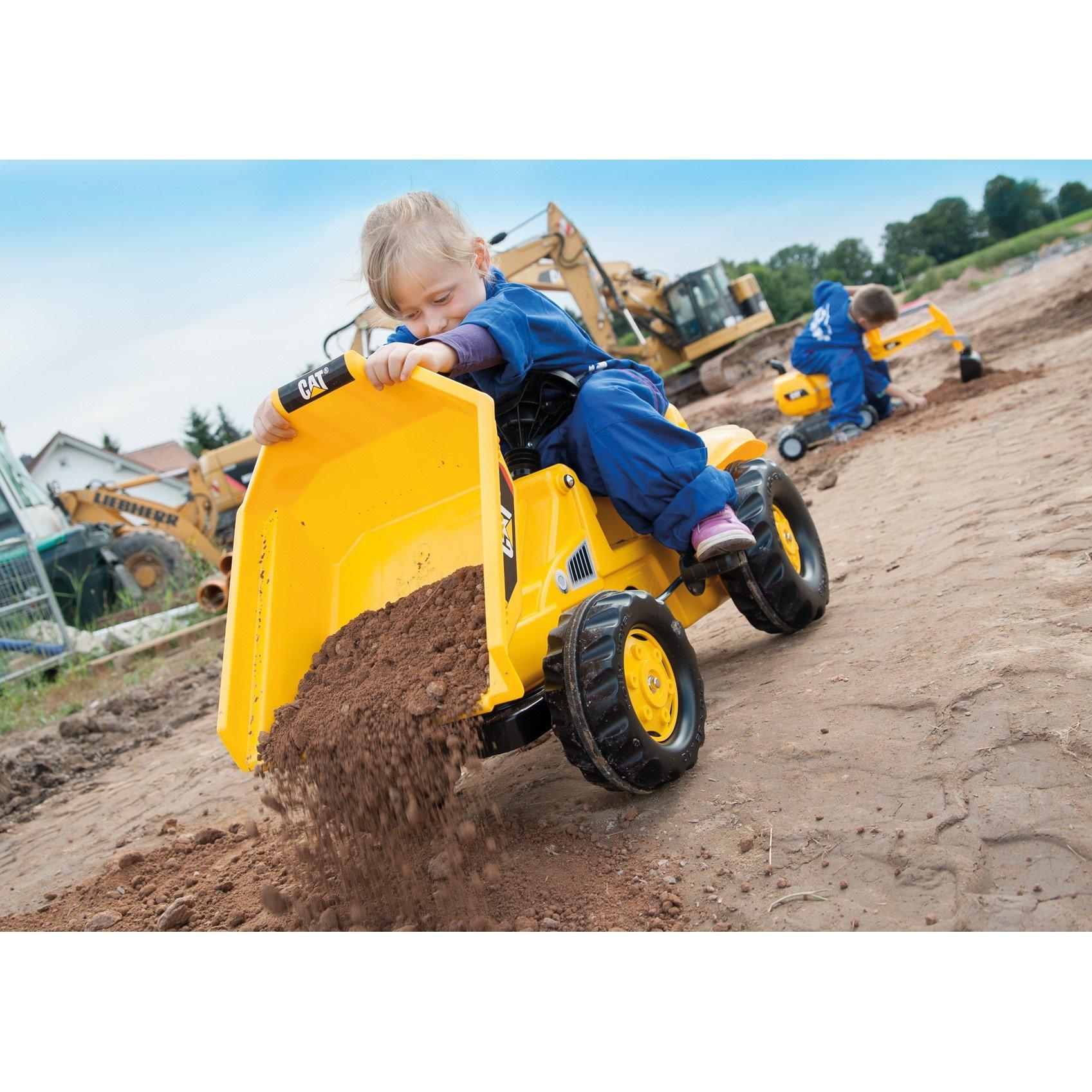 Yellow - rolly toys - Caterpillar Dumper - 2