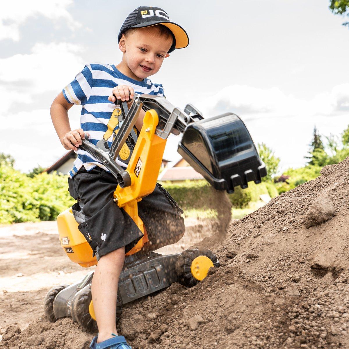 Yellow - rolly toys - JCB Mobile 360 Degree Excavator - 4
