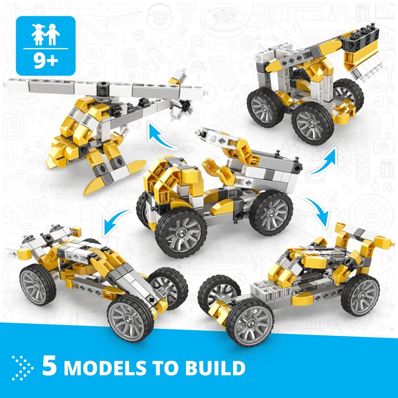 Multi - Engino - Inventor Mechanics Tipper Truck - 5 Models - 2