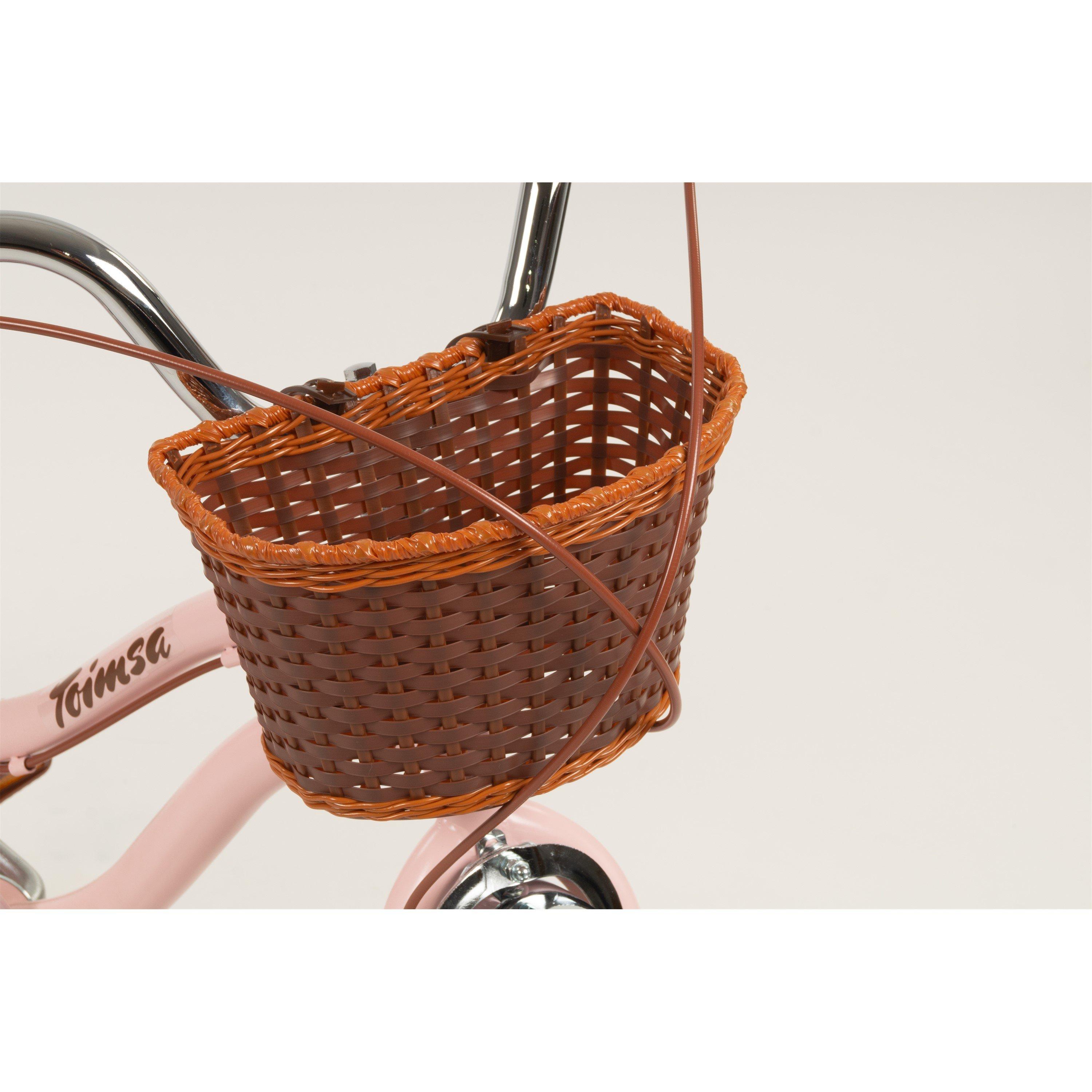 Pink - TOIMSA - Vintage 16 Inch Pink Bicycle - 2