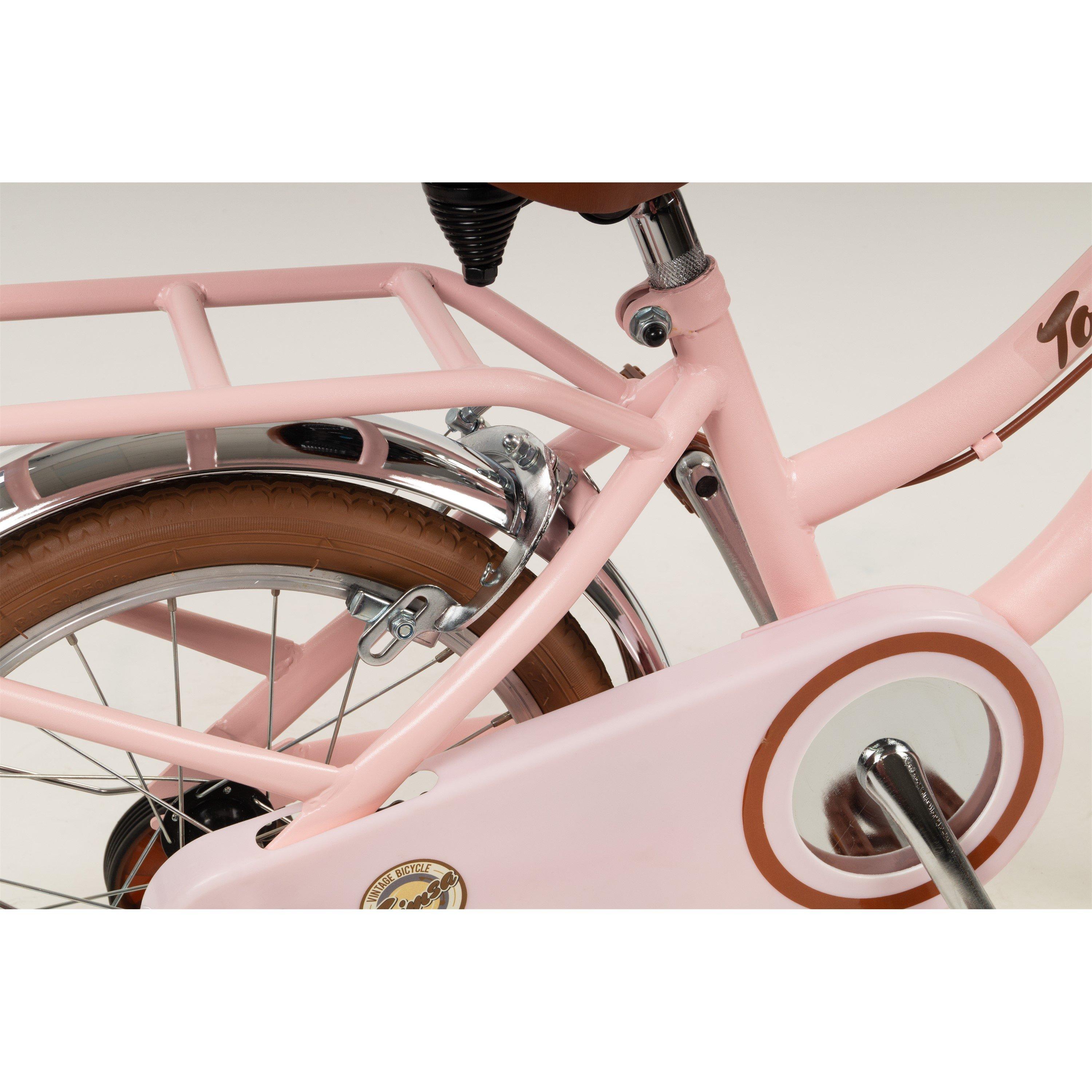Pink - TOIMSA - Vintage 16 Inch Pink Bicycle - 5