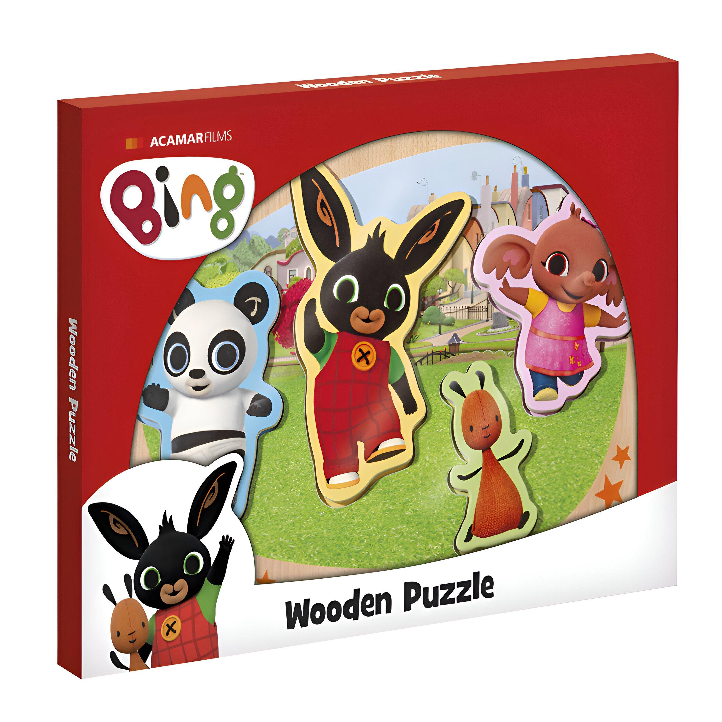 Bambolino Toys - Bing - Frame Puzzle - 4 pc(s) - Wood - Image 9