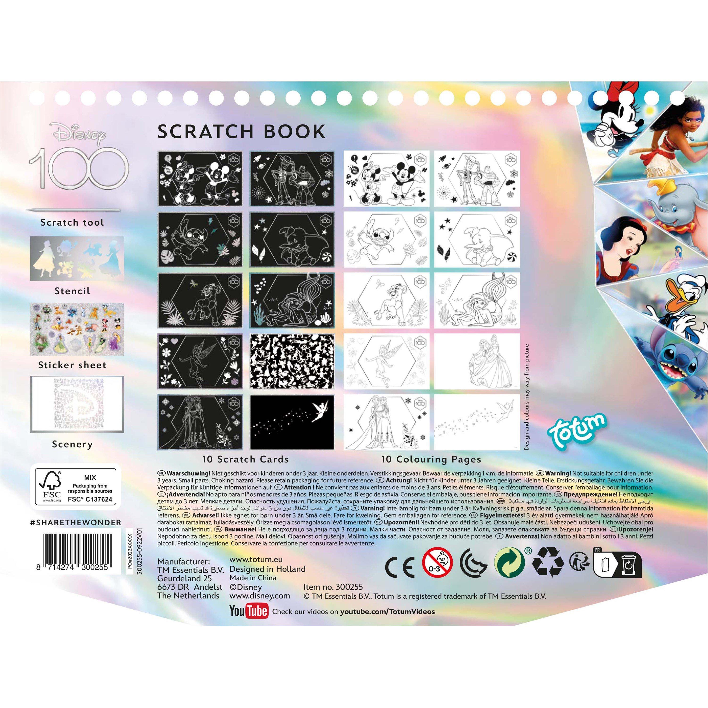 None - totum - Disney 100 Years Scratchbook - 2