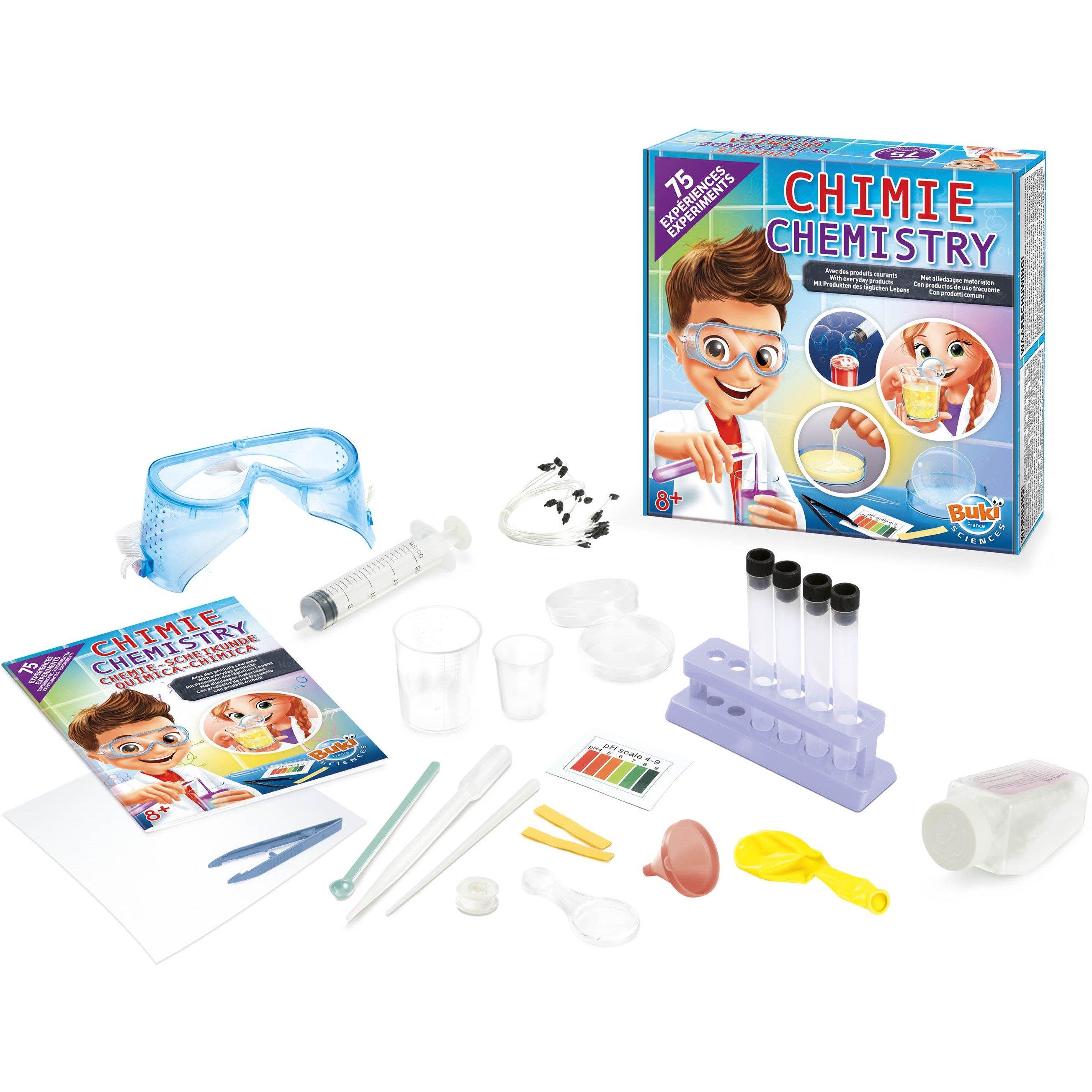 Multi - Buki France - Chemistry Set with 75 Experiments - 2