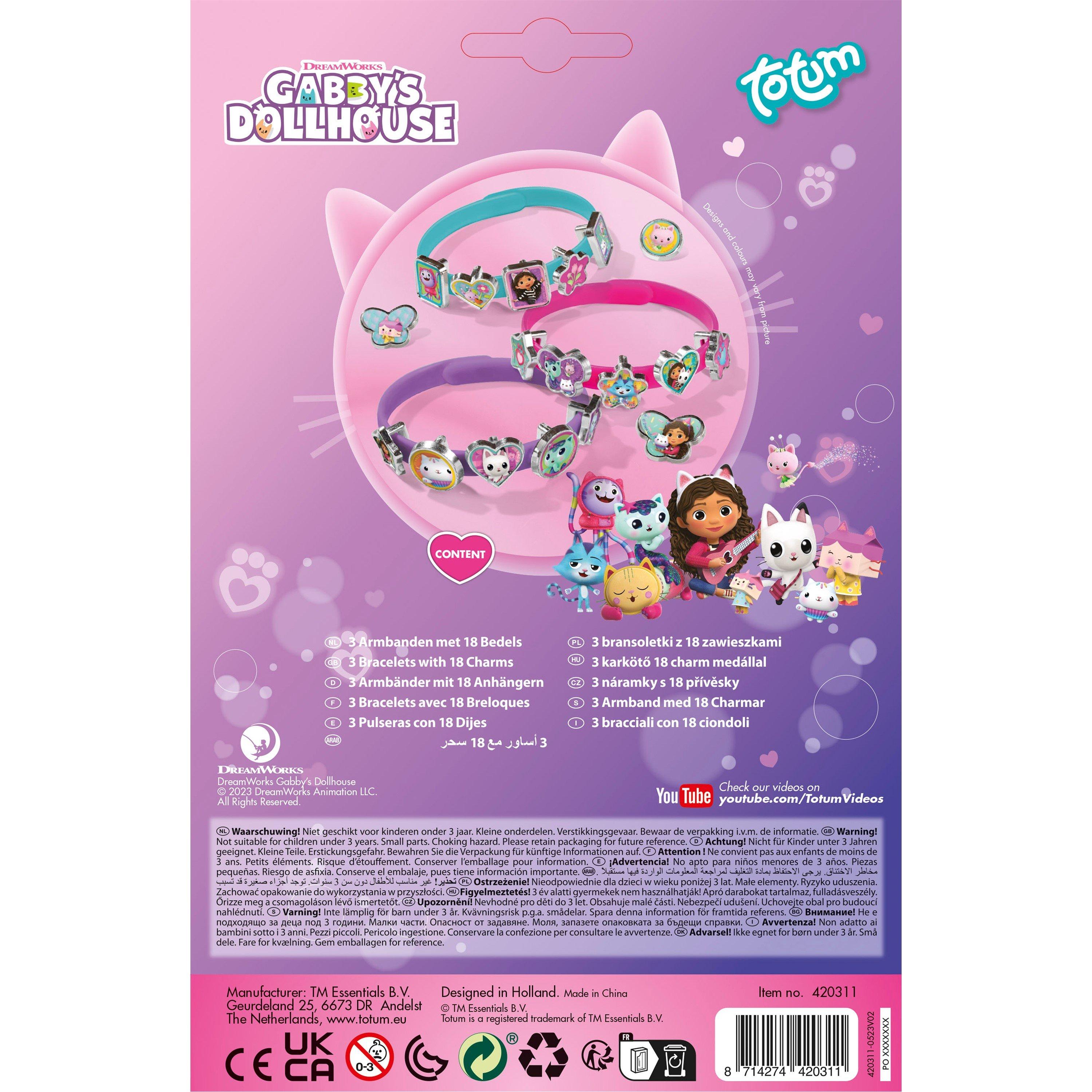 Multi - totum - Gabby's Dollhouse Bracelets and Charms - 3