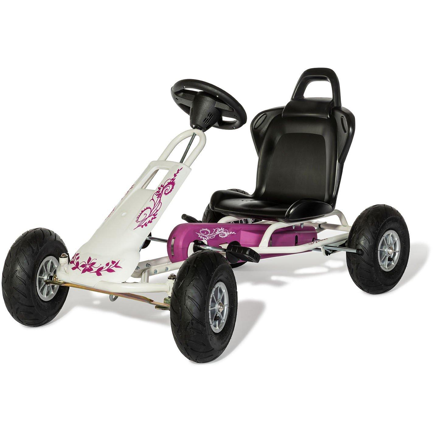 Pink - Ferbedo - Ferbedo AT X-Racer Go Kart - Pink - 2
