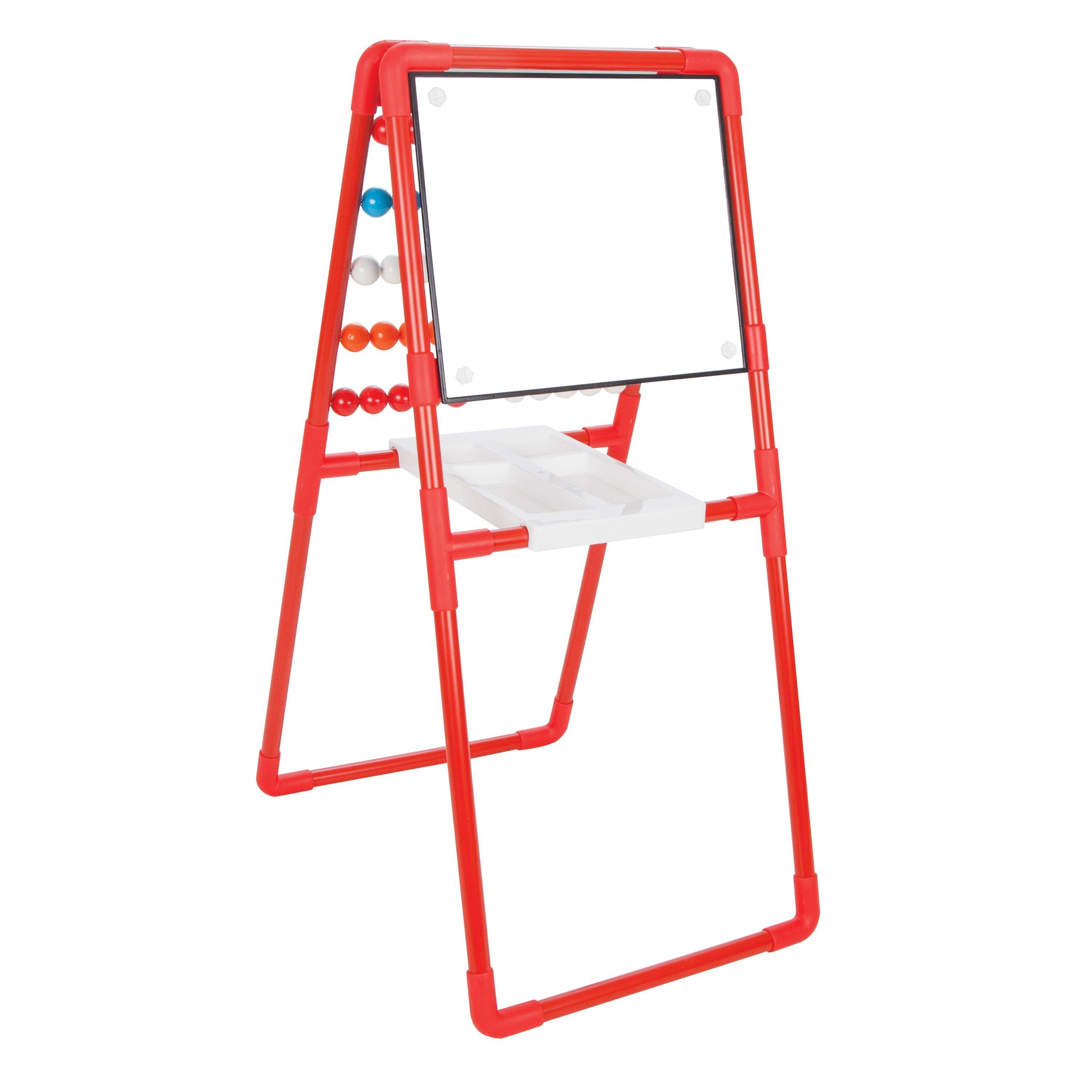 Red - Pilsan - Drawing Board with Abacus - Red - 1