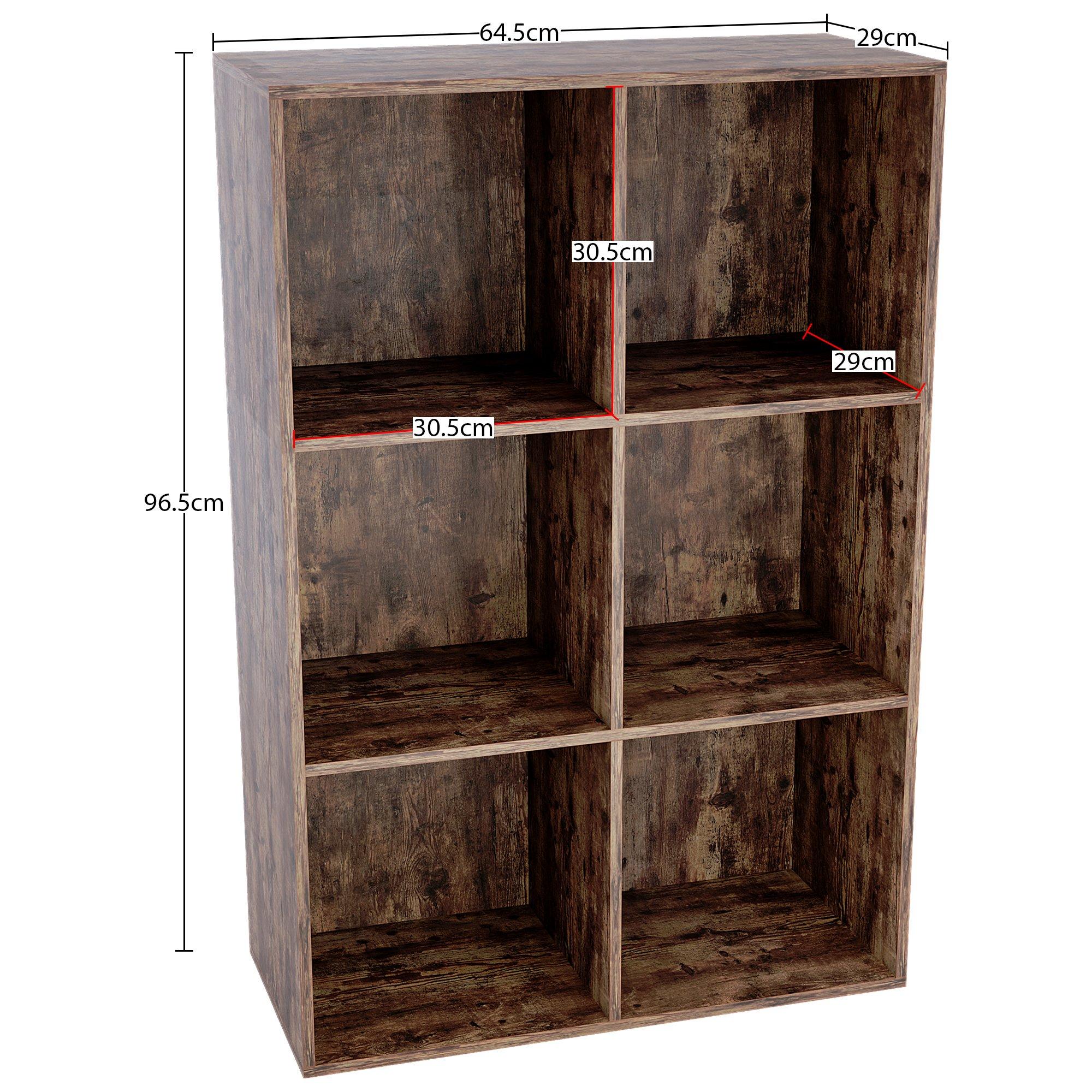 White - Lassic - 2x3 Cube Storage Unit DB + Set of 3 Storage Cubes - 2