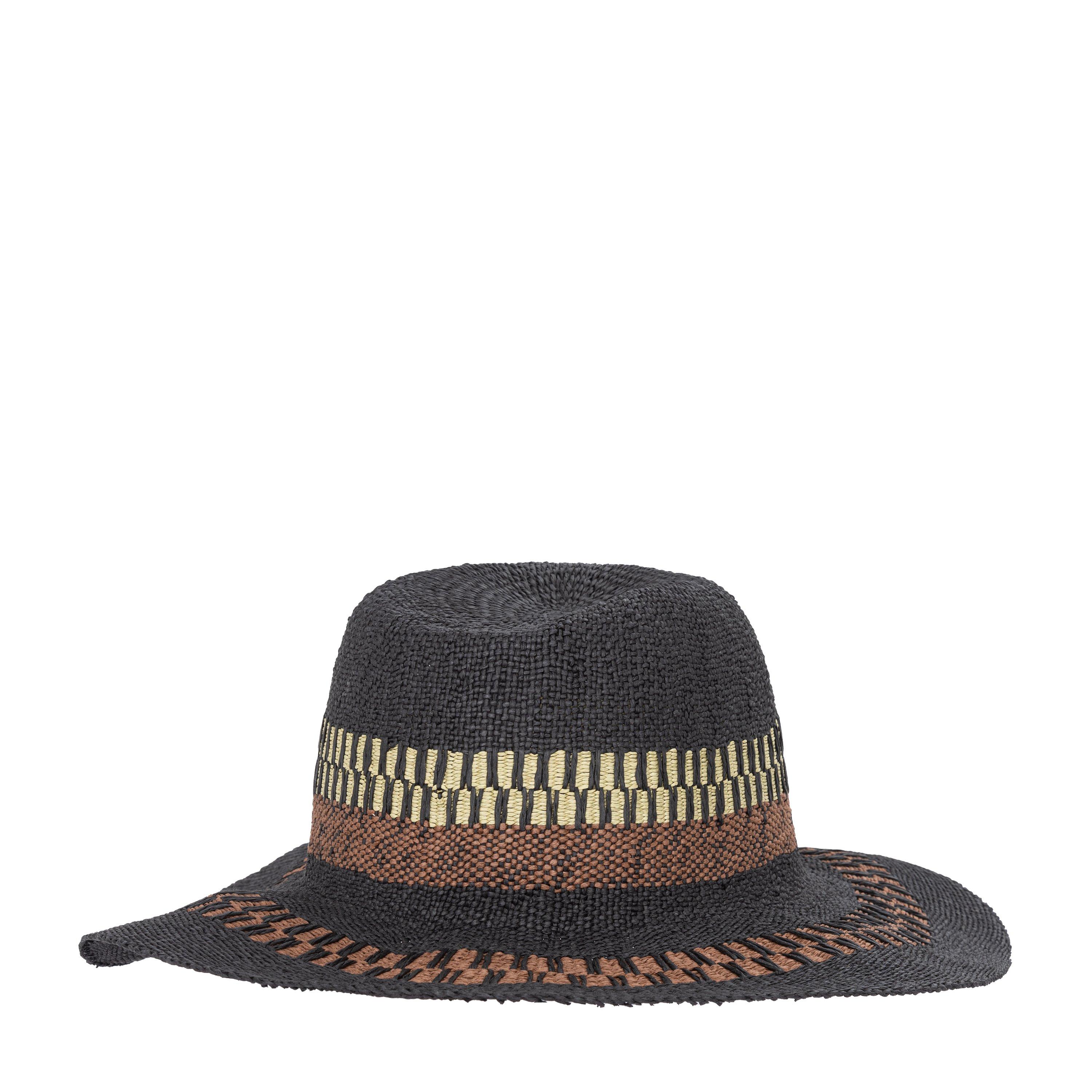 Multi - Biba - Women's Stripe Cowboy Hat - 2