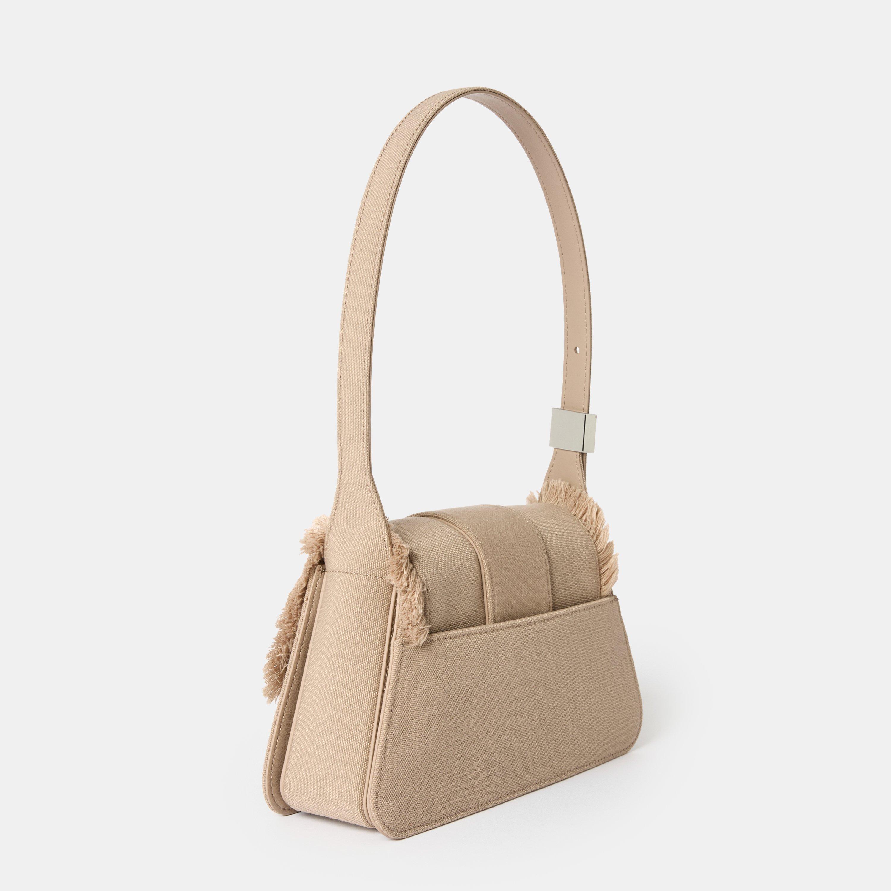 Dark Beige - Hugo - Women's Shoulder Bags - 2