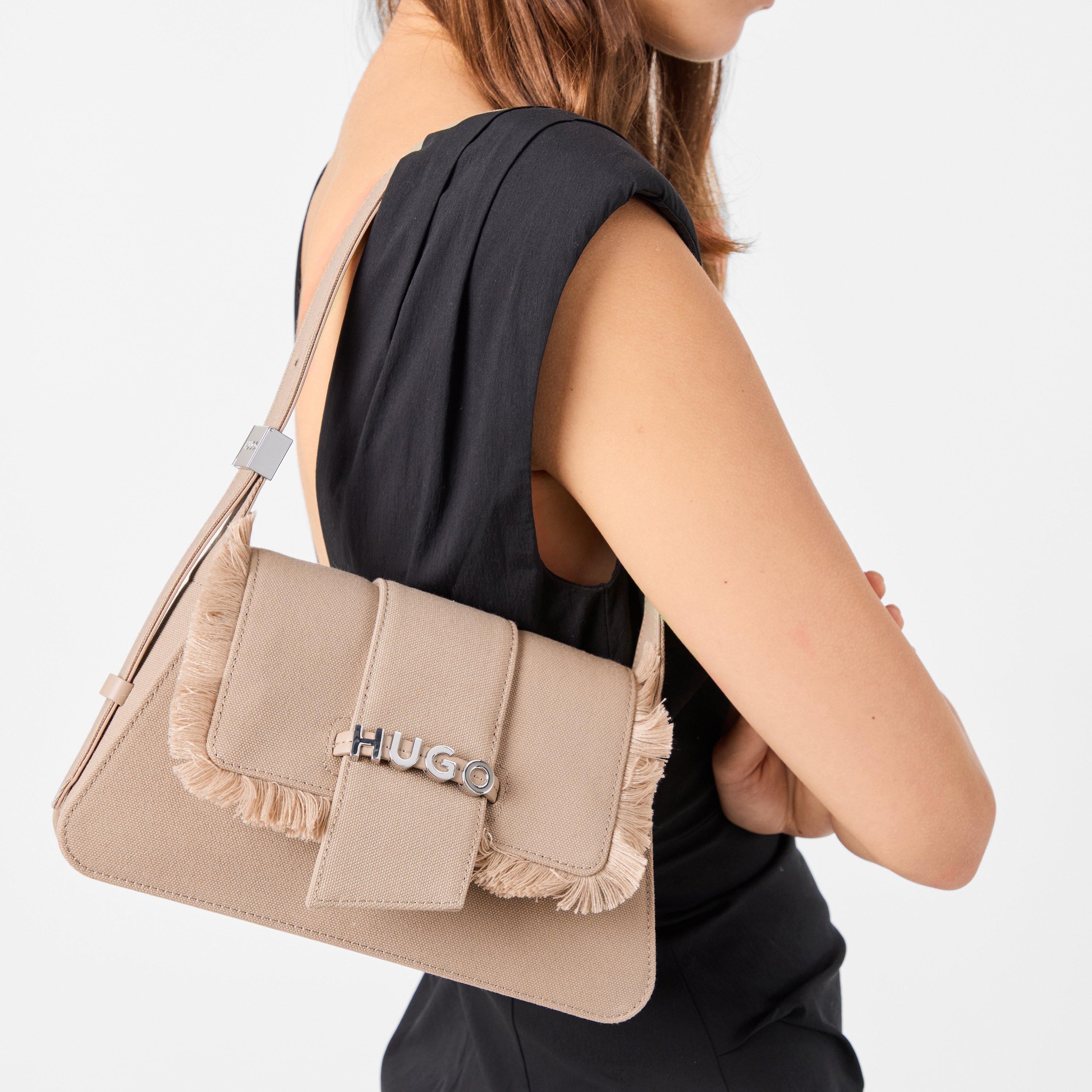 Dark Beige - Hugo - Women's Shoulder Bags - 3