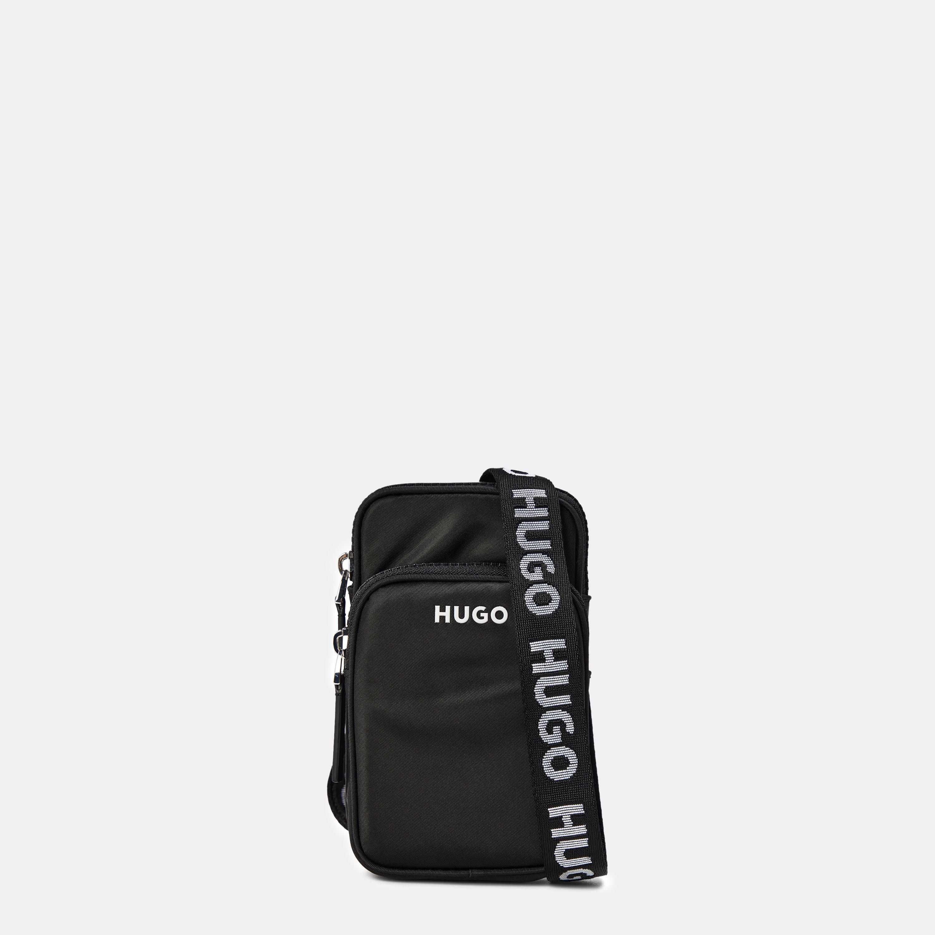 Black - Hugo - Women's Crossbody Zip Phone Bag - 1