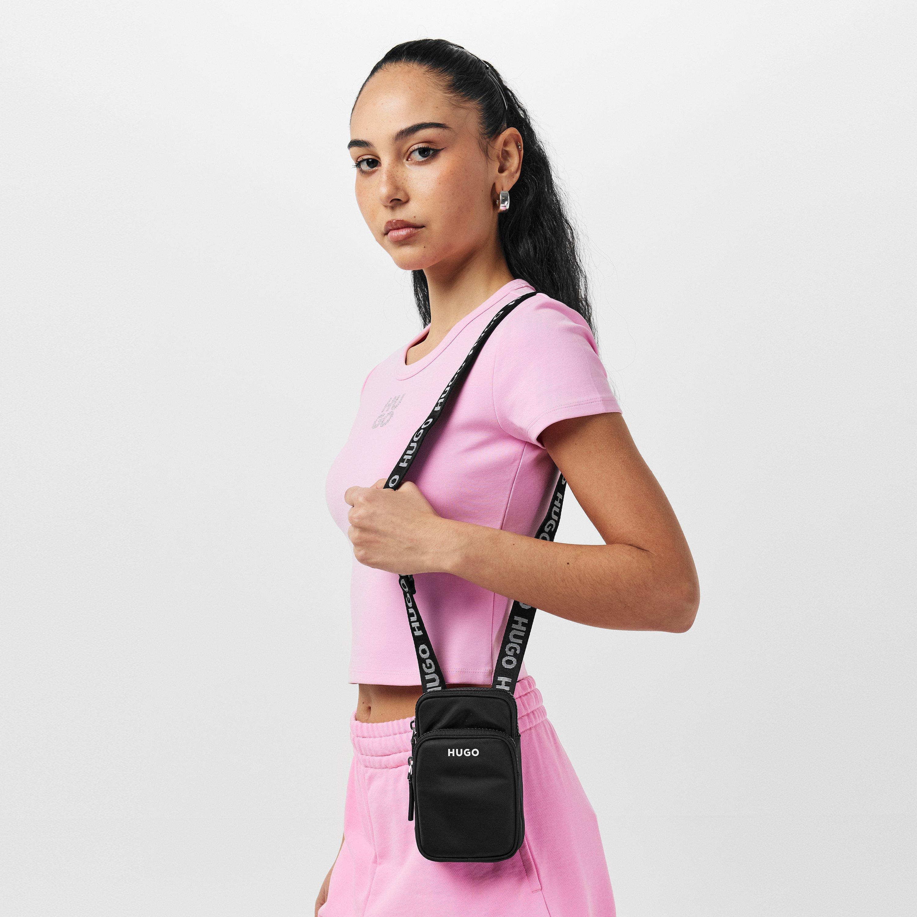 Black - Hugo - Women's Phone Holder Bag - 3