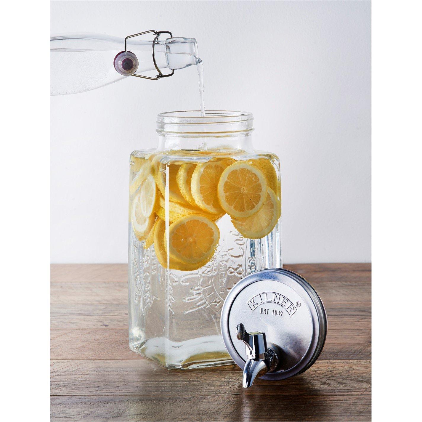 Clear - Kilner - Fridge Dispenser 3 Litre - 2
