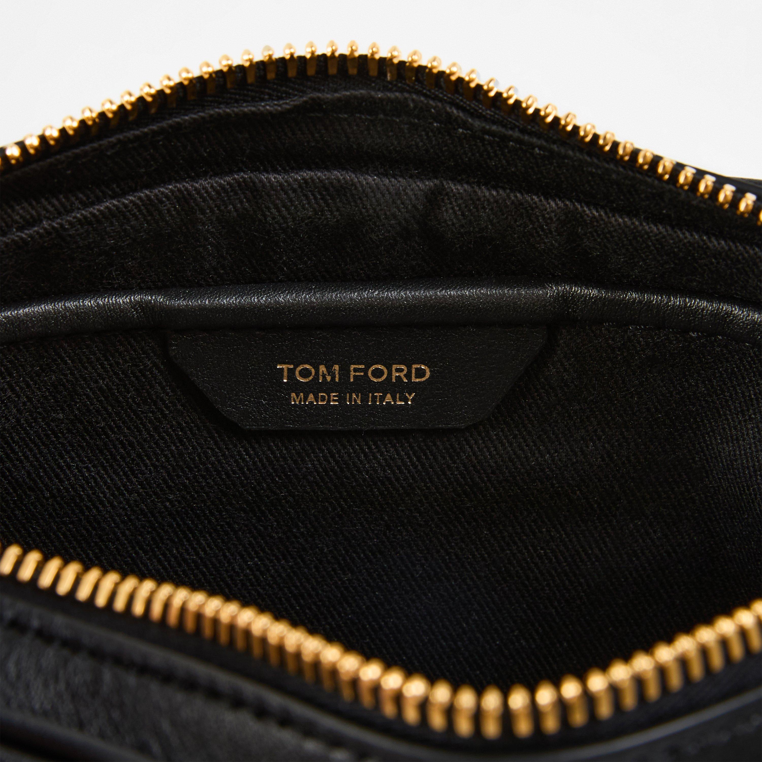 Black - Tom Ford - Men's Small Cross Body Bag - 4