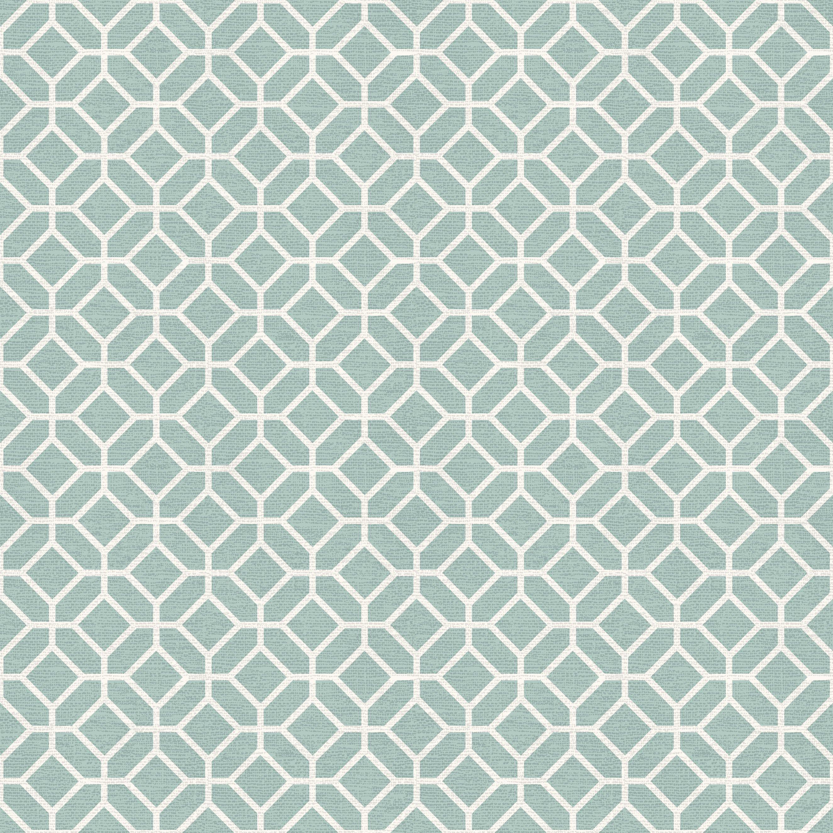 Green - furn. - Bali Palm Botanical Duvet Set - 5