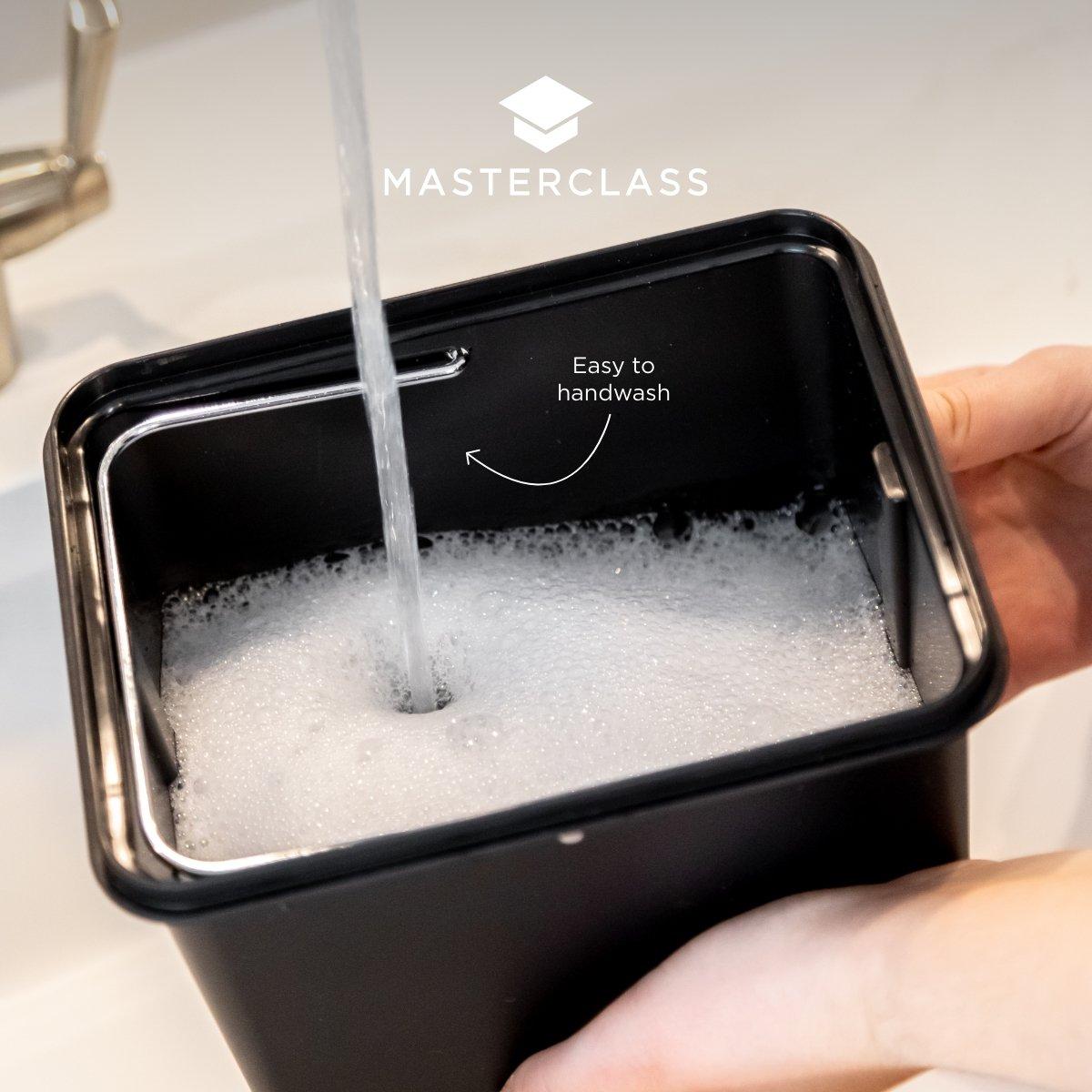 Silver - MasterClass - MasterClass Stainless Steel Compost Bin with Lid - 3