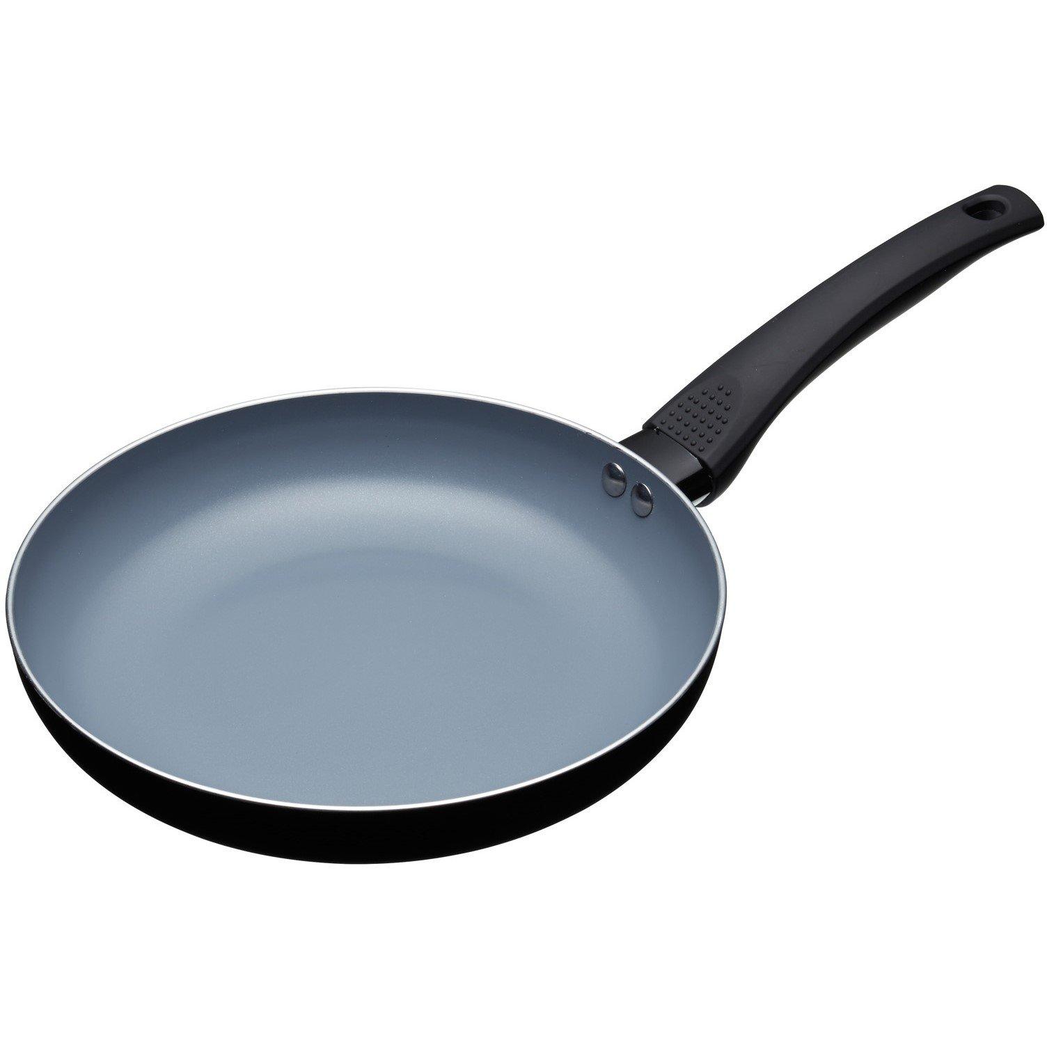 Masterclass  Ceramic Non-Stick Eco Fry Pan, 24Cm - Black - 44x24cm