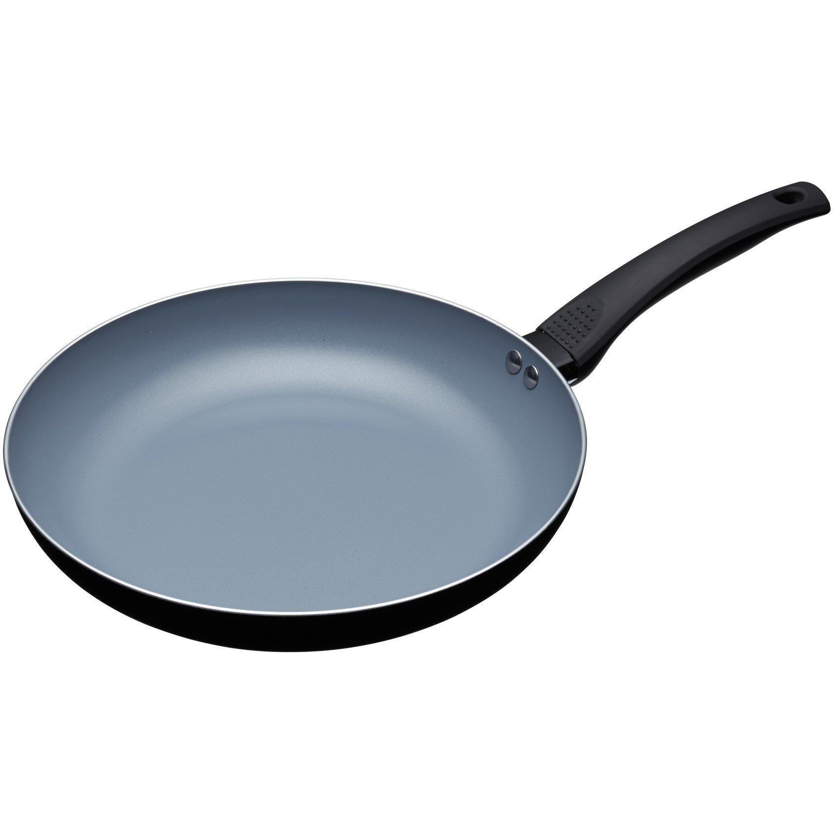 Black - MasterClass - Ceramic Non-Stick Eco Fry Pan, 28cm - 1