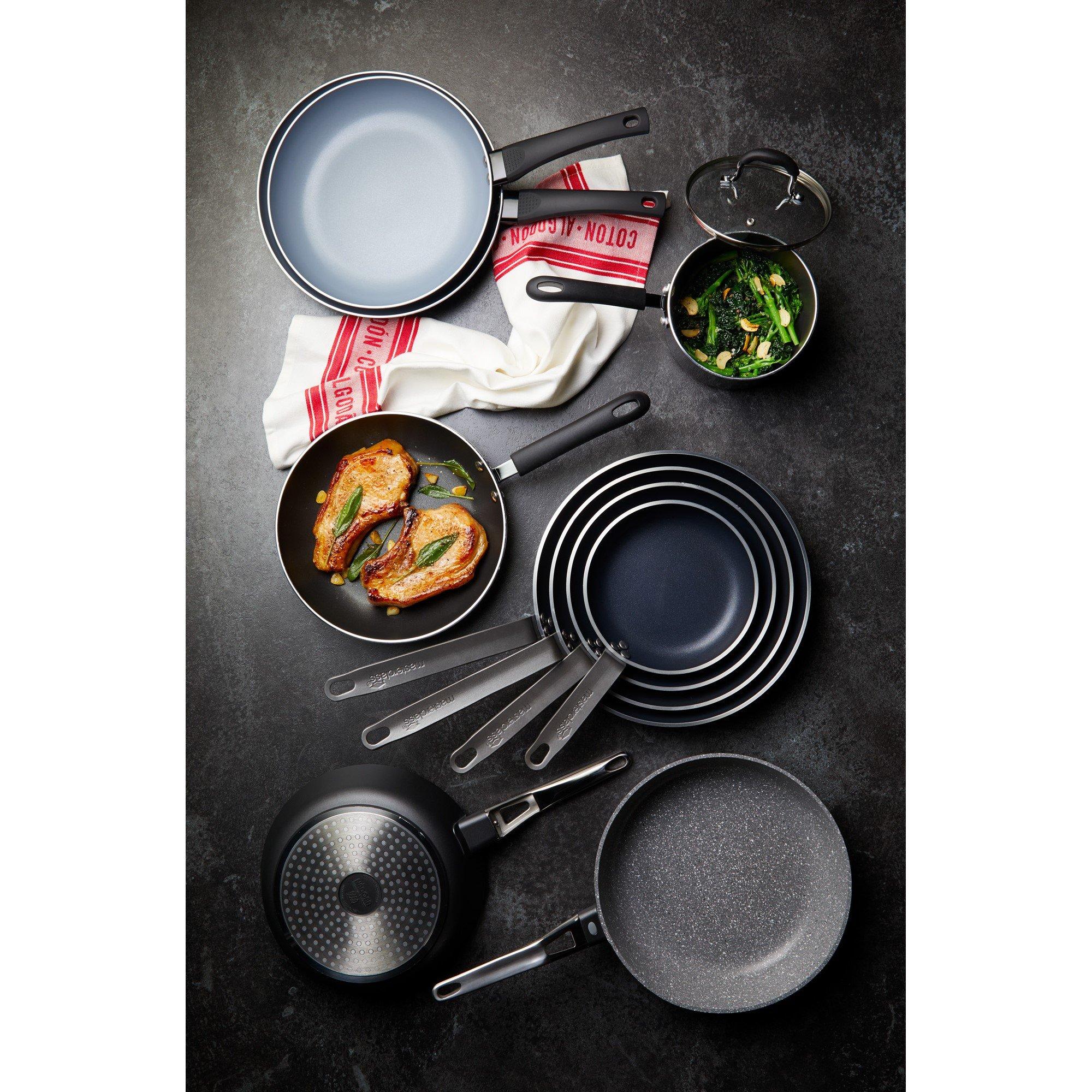 Black - MasterClass - MasterClass Ceramic Non-Stick Eco Fry Pan, 28cm - 5